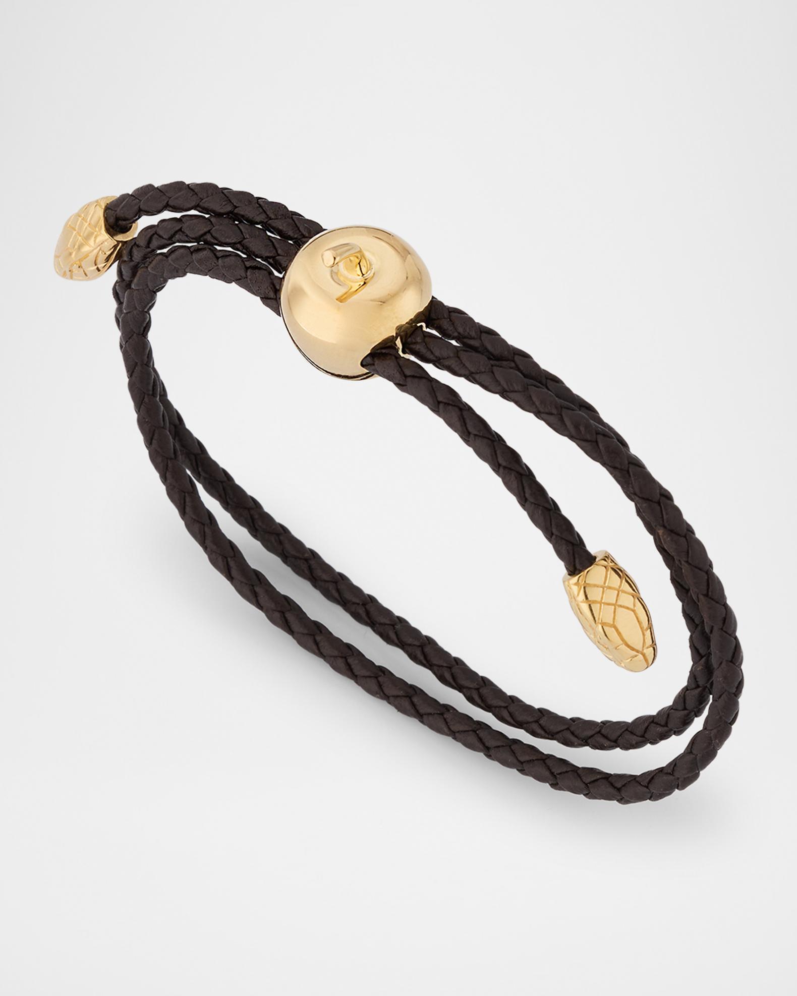 Bottega Veneta Adam Leather Bracelet | Neiman Marcus