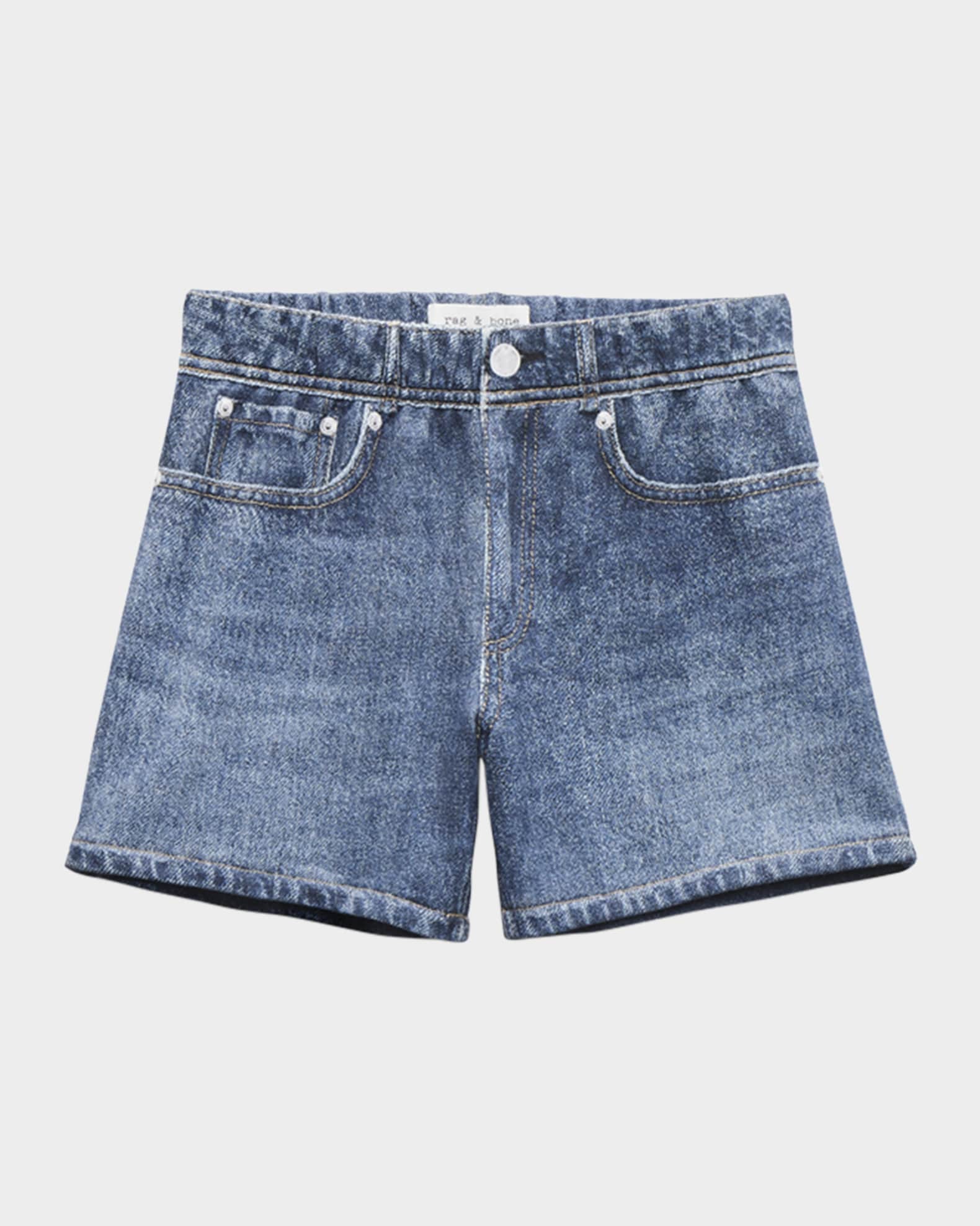 Girl's Mini Miramar Pull-On Shorts, Size 12M-10 0