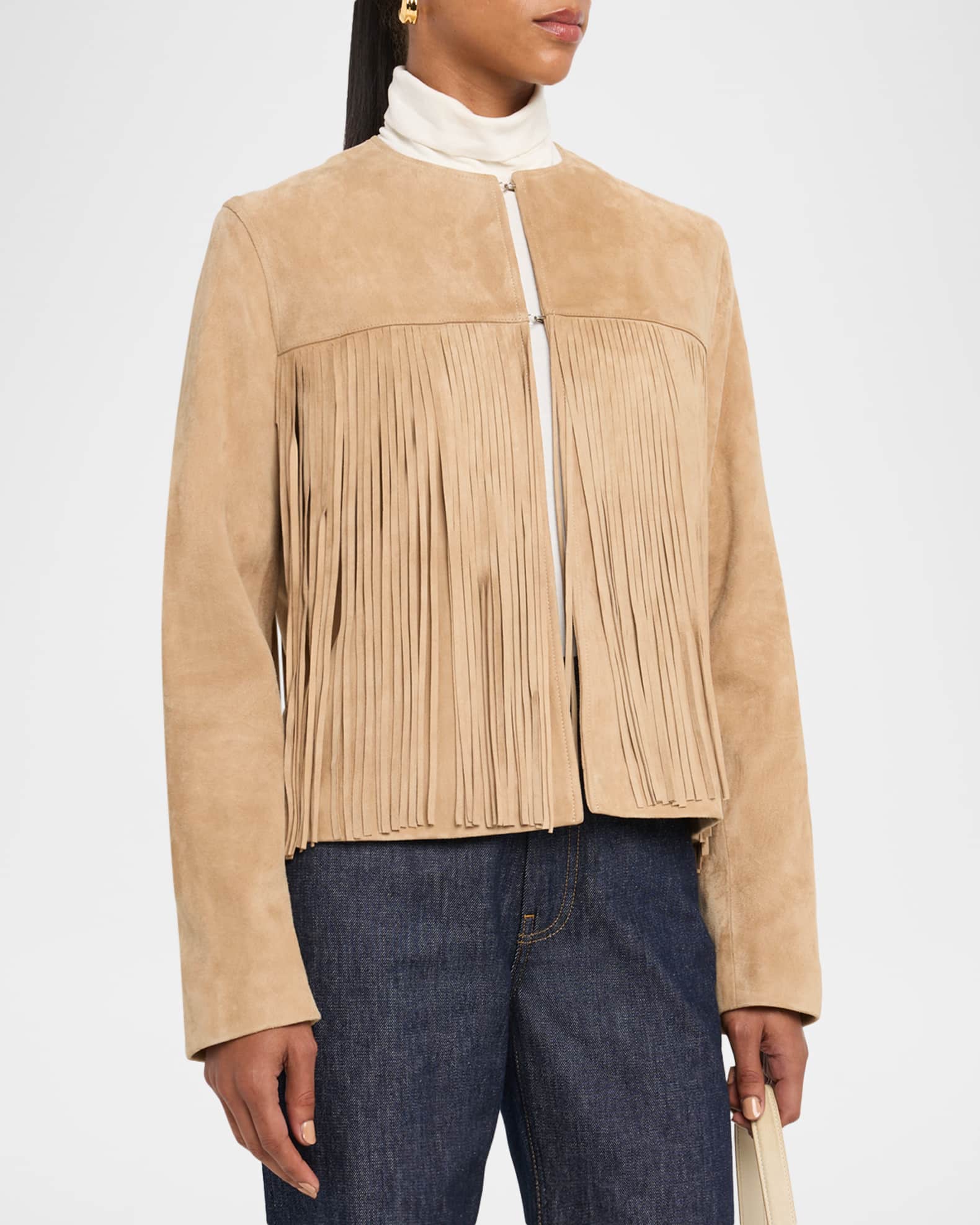 Chloe Suede Fringe Jacket