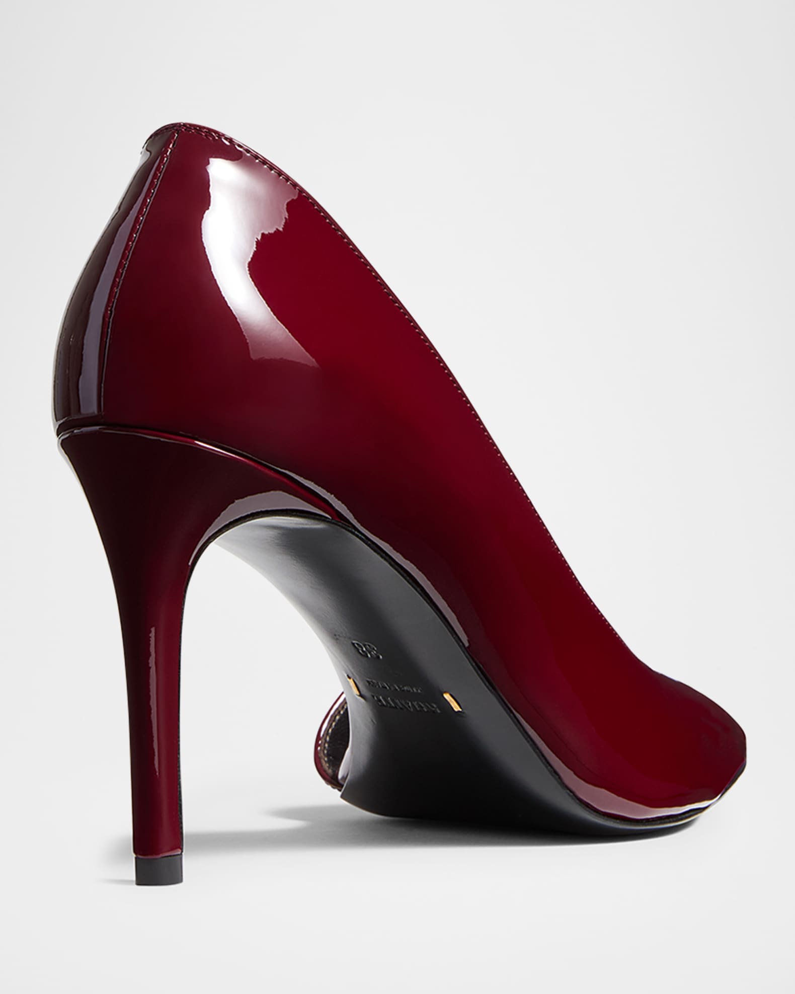 Khaite Jett Patent Leather Stiletto D'Orsay Pumps | Neiman