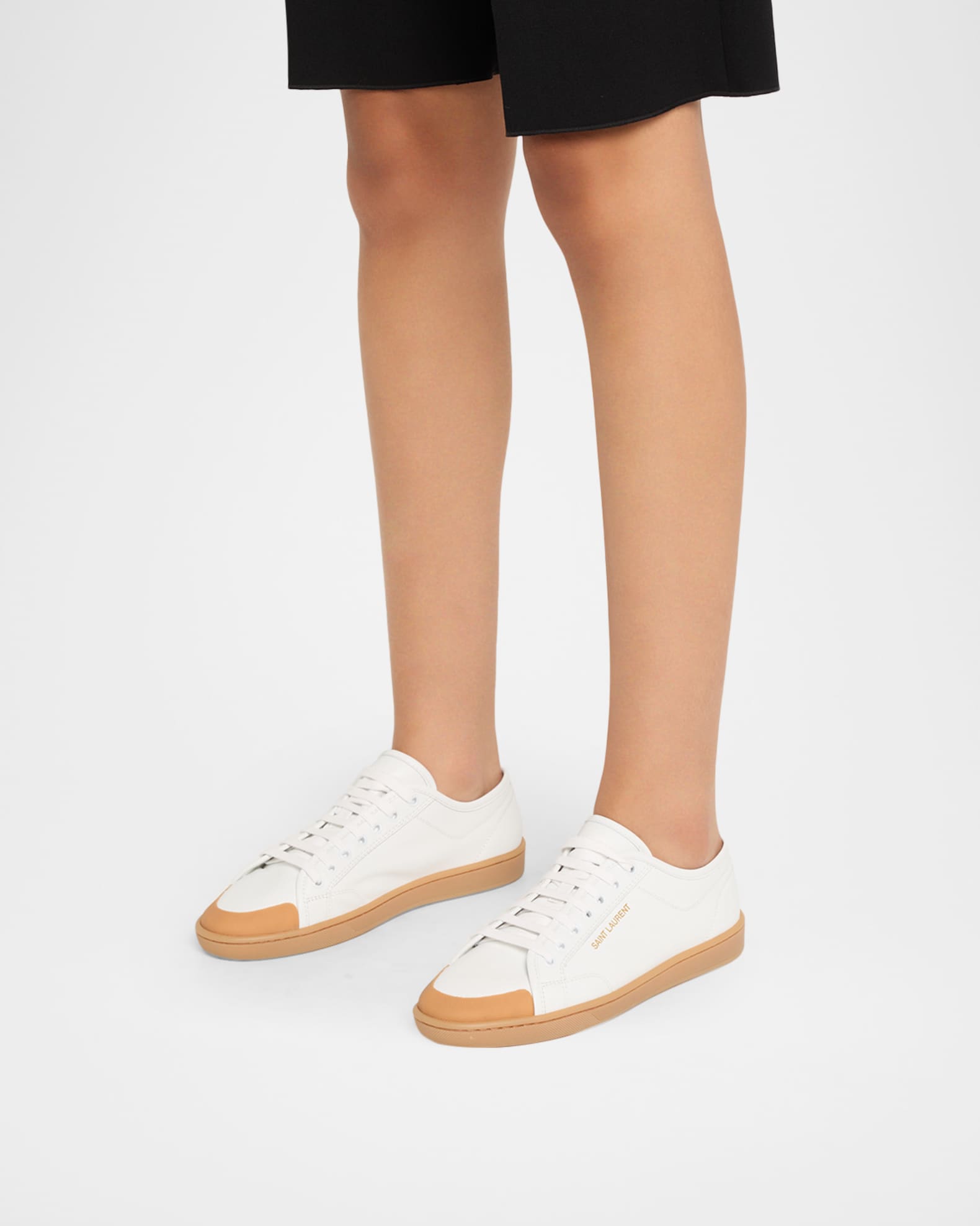 【関税込み】saint laurent GYM' SNEAKERS GYM sneakers in smooth leather | Saint Laurent | YSL US