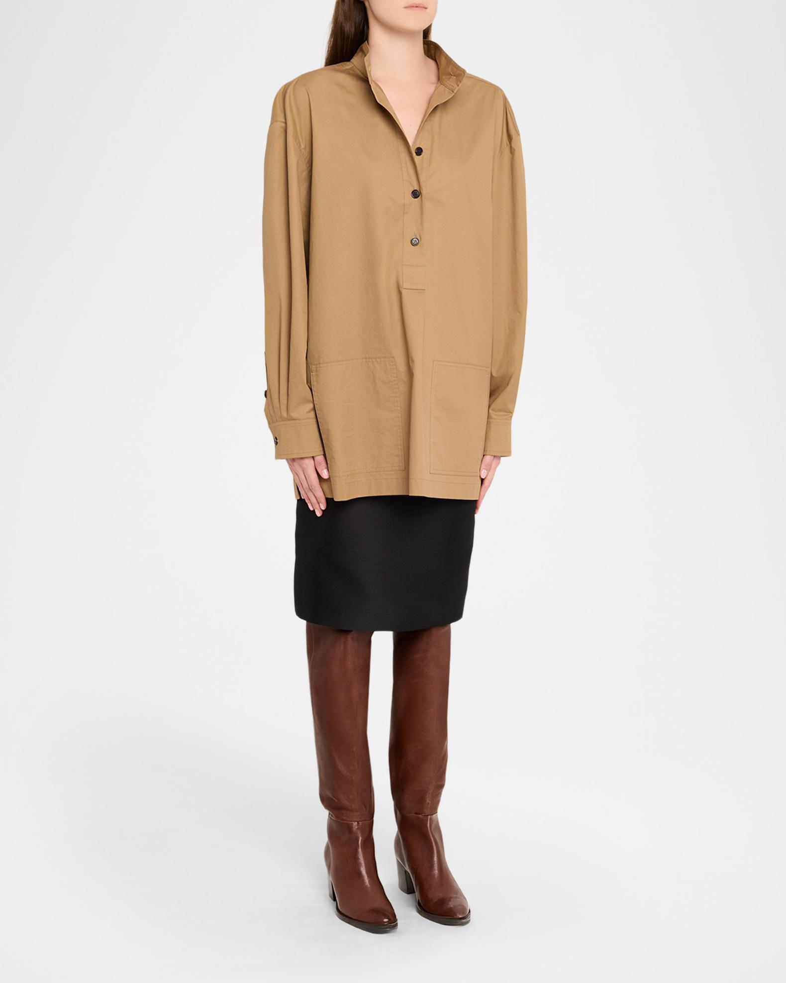 Saint Laurent Odeon Leather Over-The-Knee Boots | Neiman Marcus display picture 3