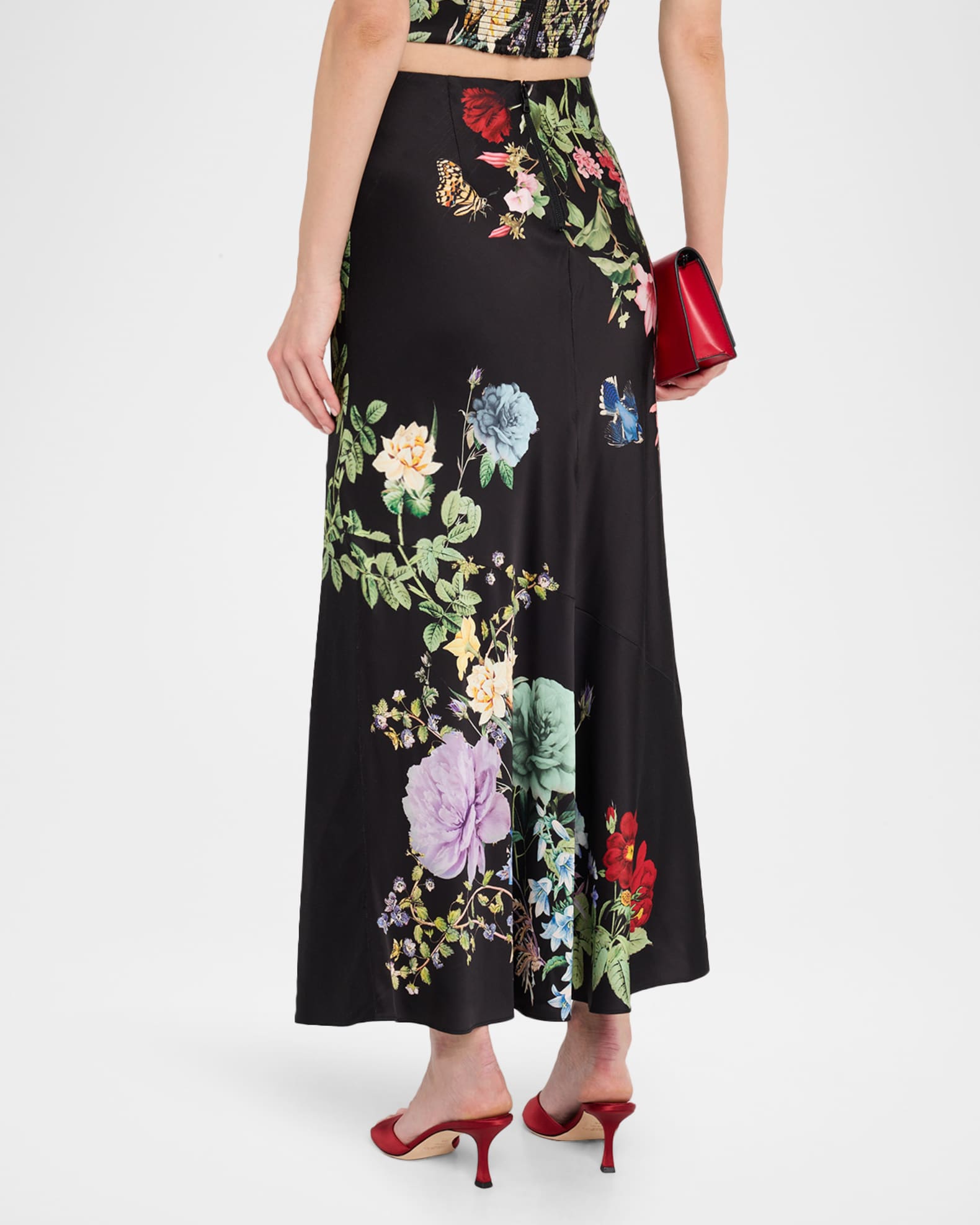 alice＋olivia スカート　★美品 Alice + Olivia Terese Ankle-Length Slip Dress | Neiman Marcus