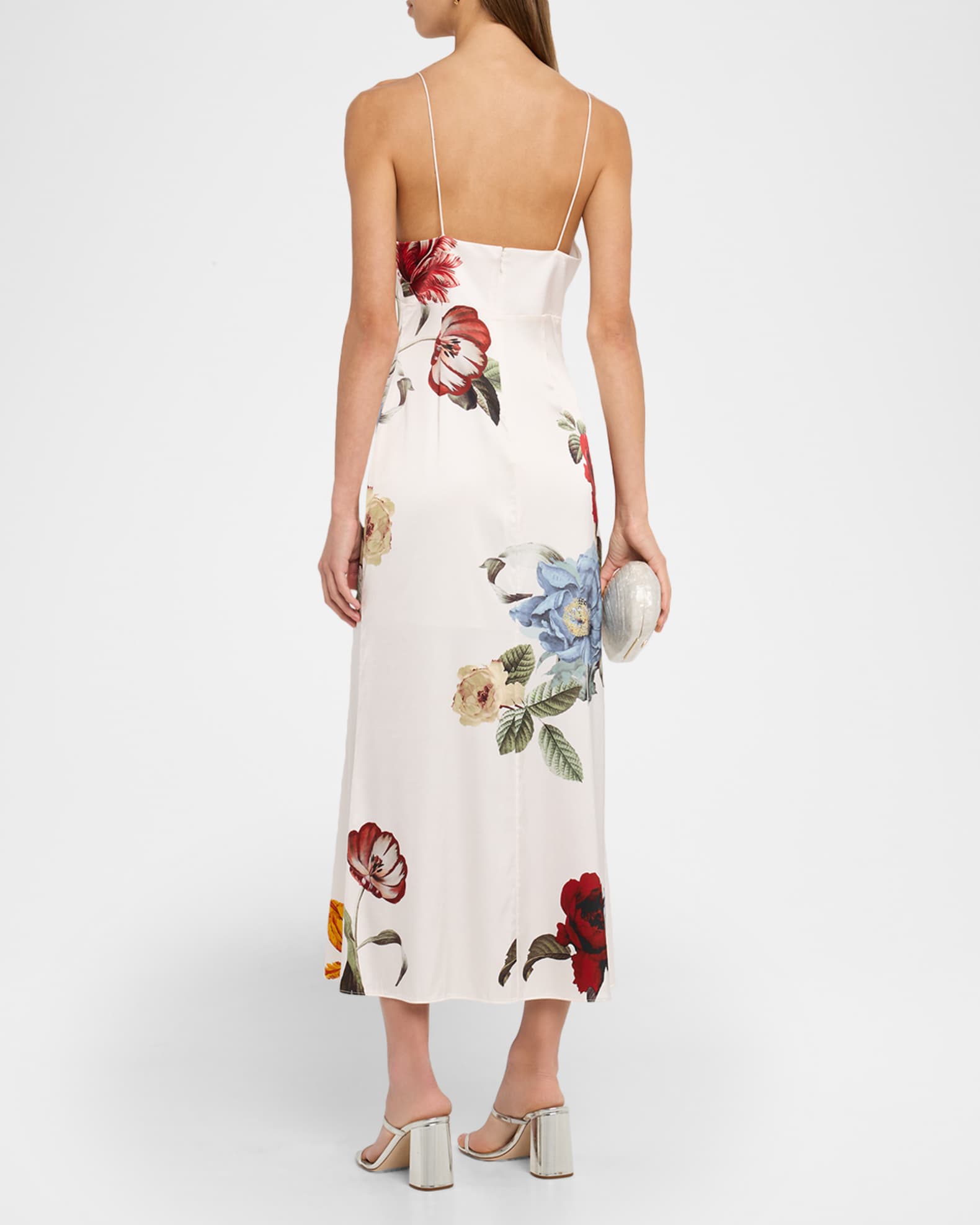 ALICE+OLIVIA ペイズリー柄 デニムワンピース JULIETTA Weezy Printed Jean In Chateau | Alice + Olivia