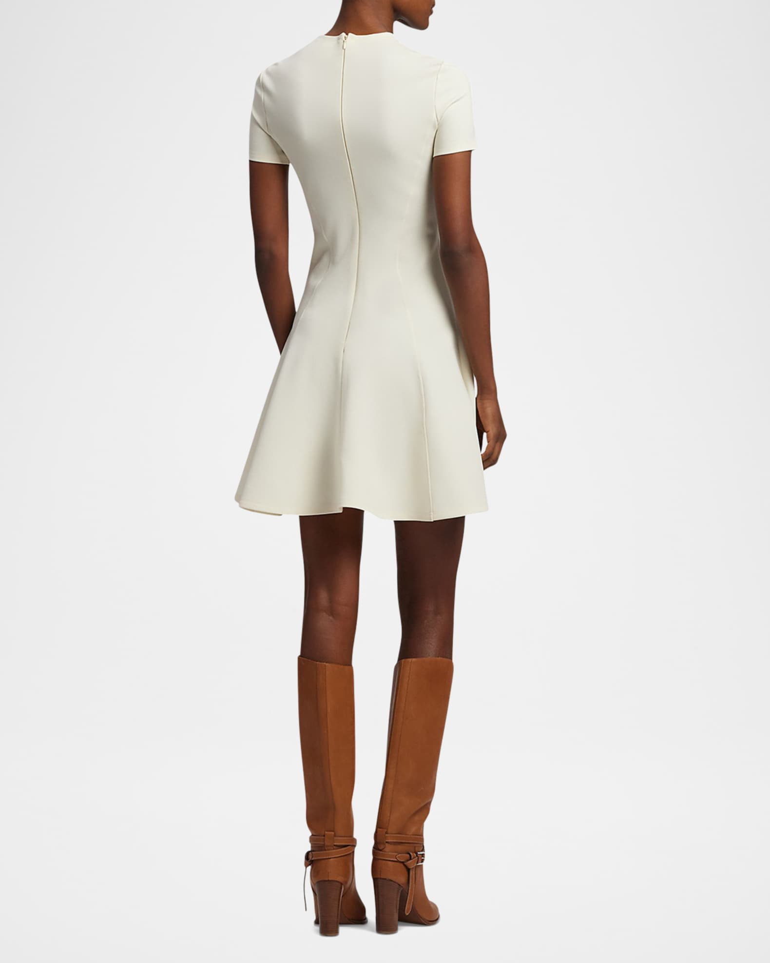 jersey flare dress Tatiana Jersey Fit And Flare Dress main image 0