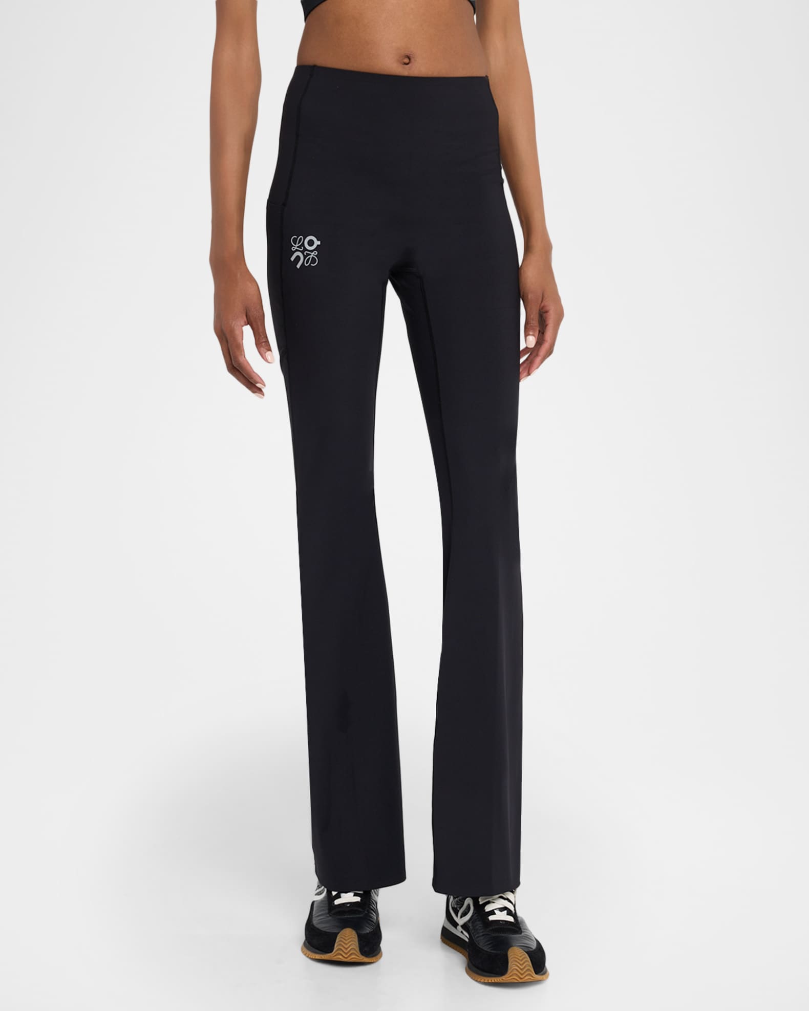 Loewe x On Soft Stretch Bootcut Pants | Neiman Marcus