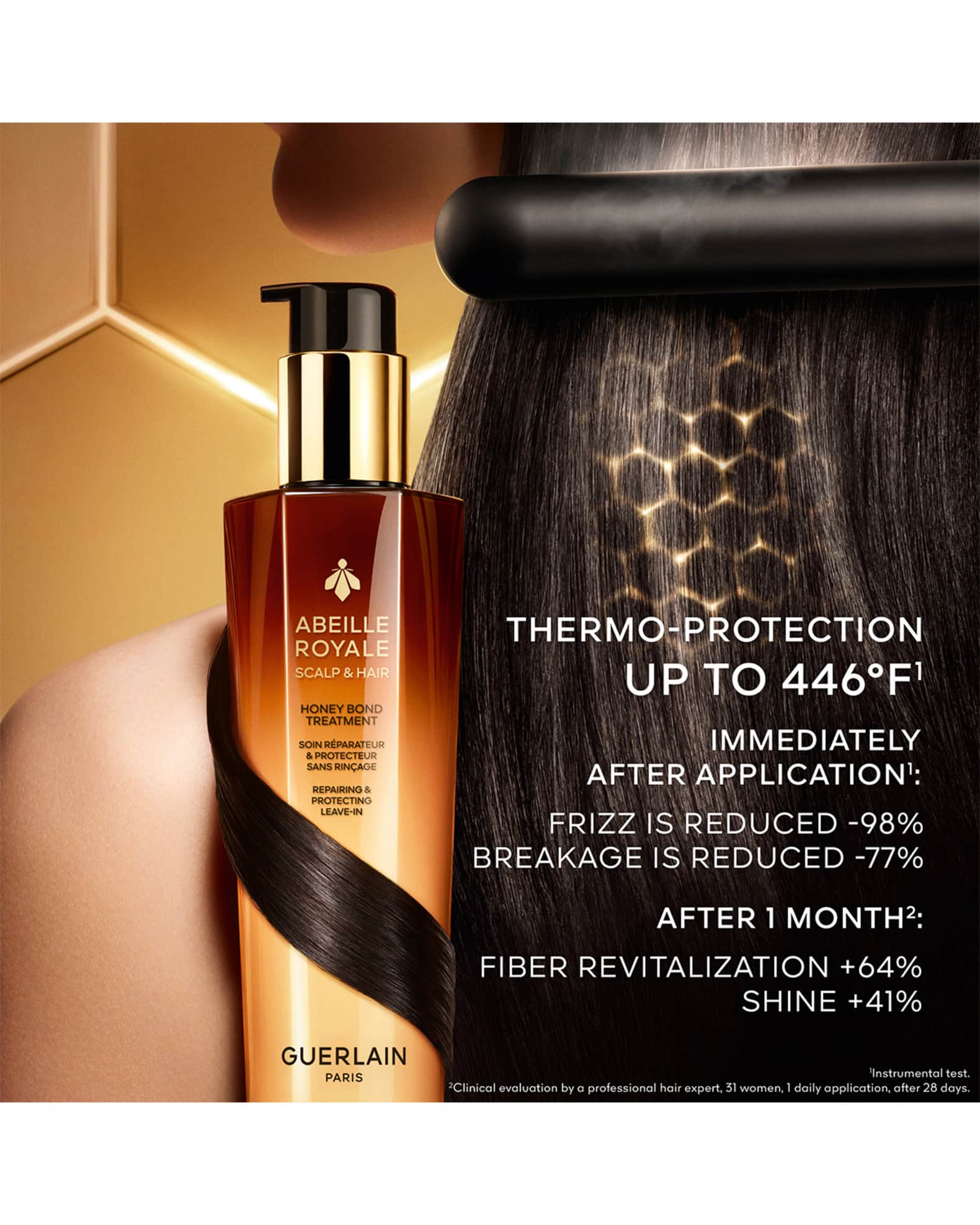 Guerlain Abeille Royale Leave-In Honey Bond Treatment & Heat