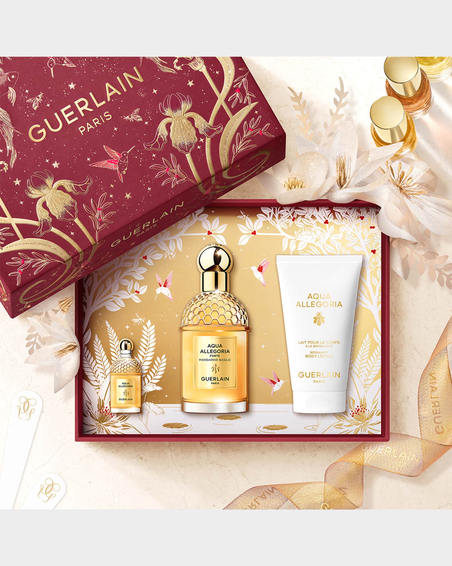 GUERLAIN 香水 5本セット Guerlain Aqua Allegoria Mandarine Basilic Forte Gift Set | Neiman