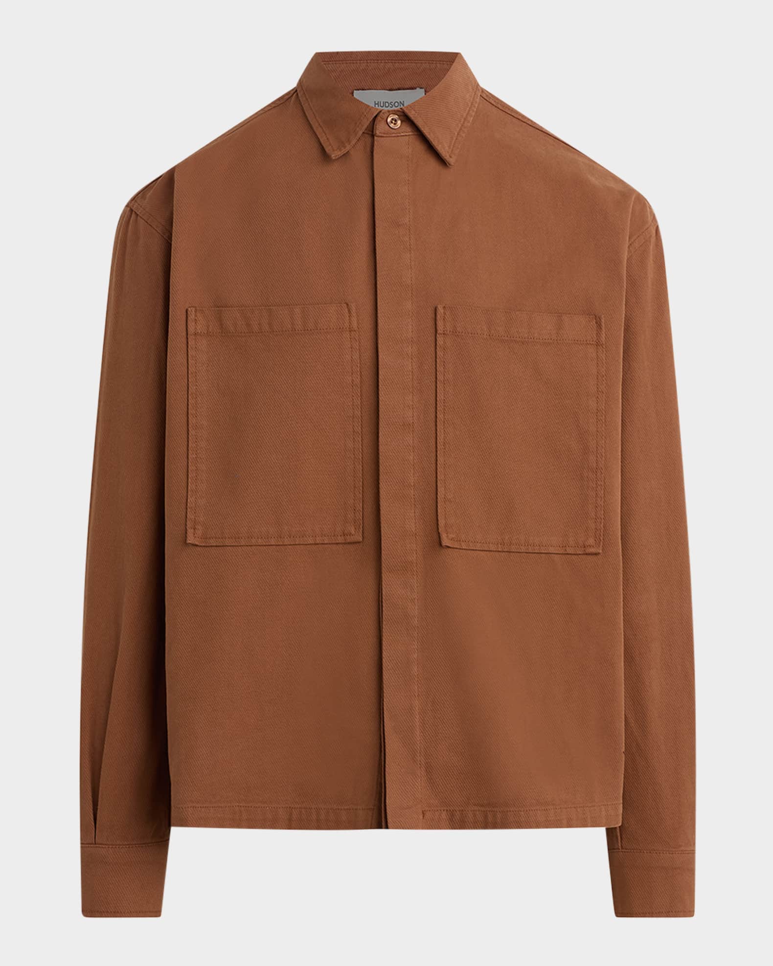 Men's Cotton Patch Pocket Shirt Jacket 0