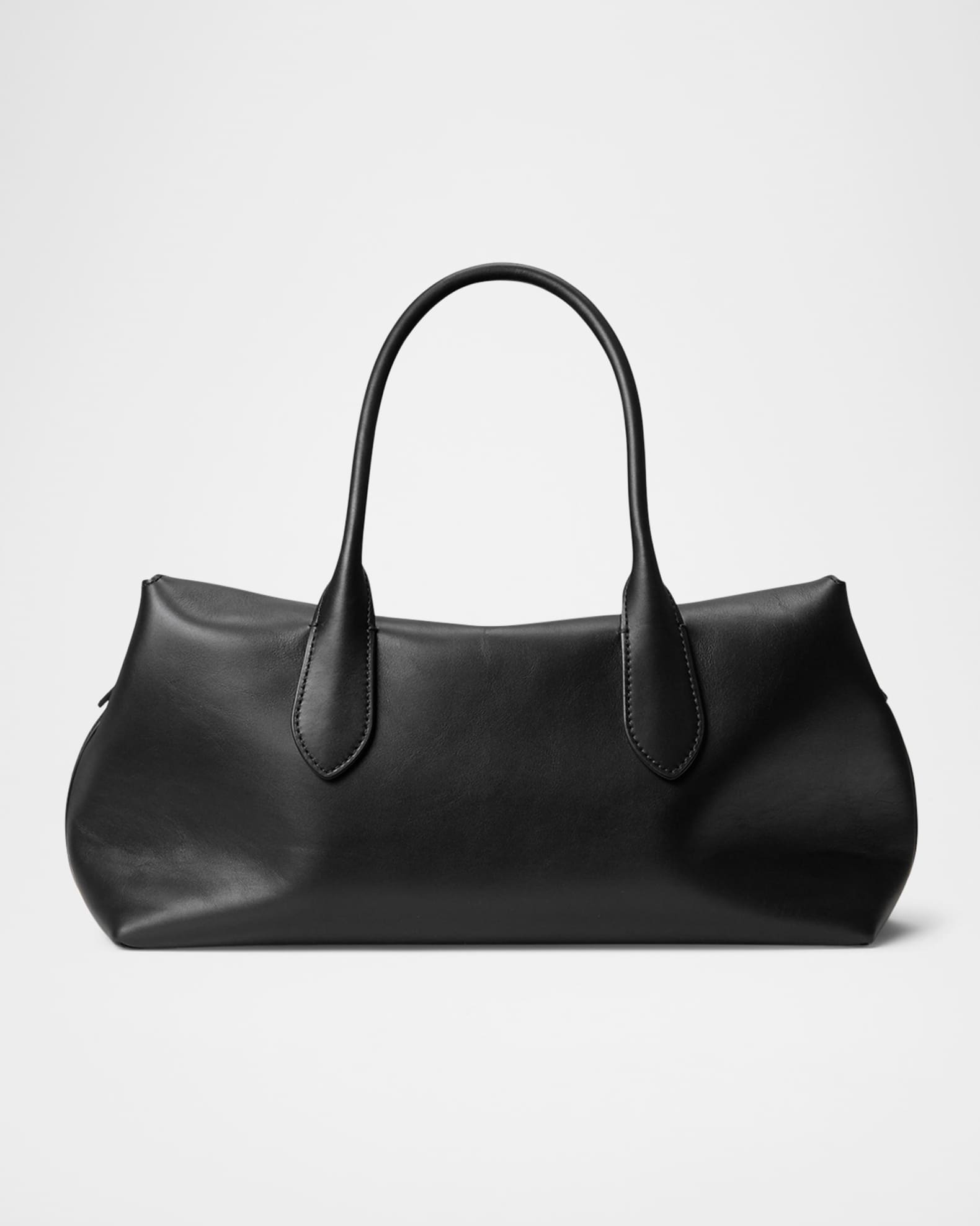 Polo Ralph Lauren Bellport Medium Smooth Leather Satchel Bag