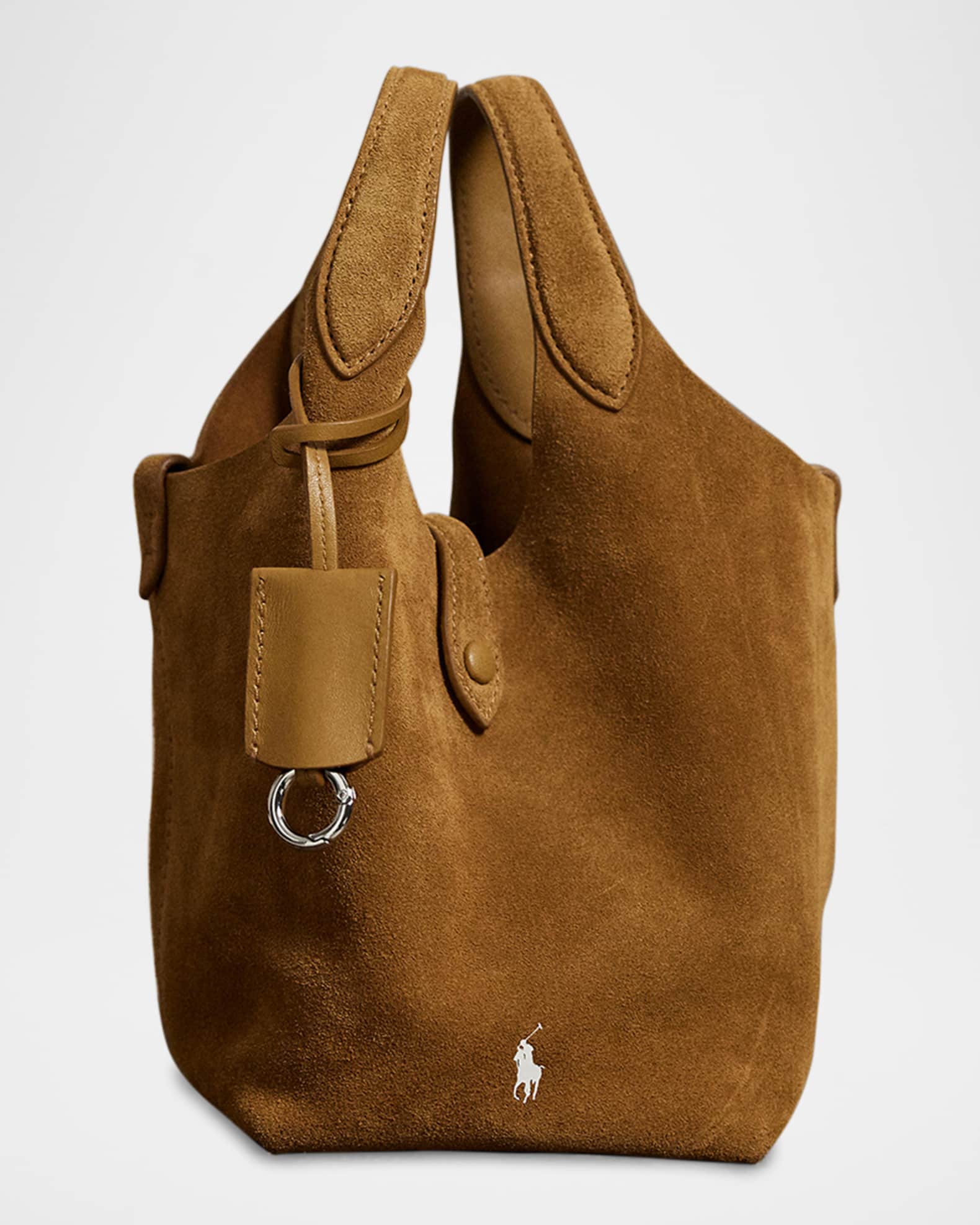 【Polo R.LAUREN】スウェードPlay small トート&ショルダー Polo Ralph Lauren Polo Play Suede Small Crossbody Bag