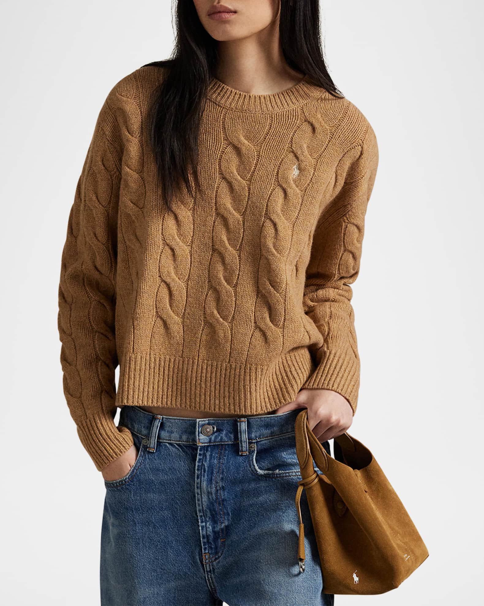 Polo Ralph Lauren Polo Play Suede Small Crossbody Bag