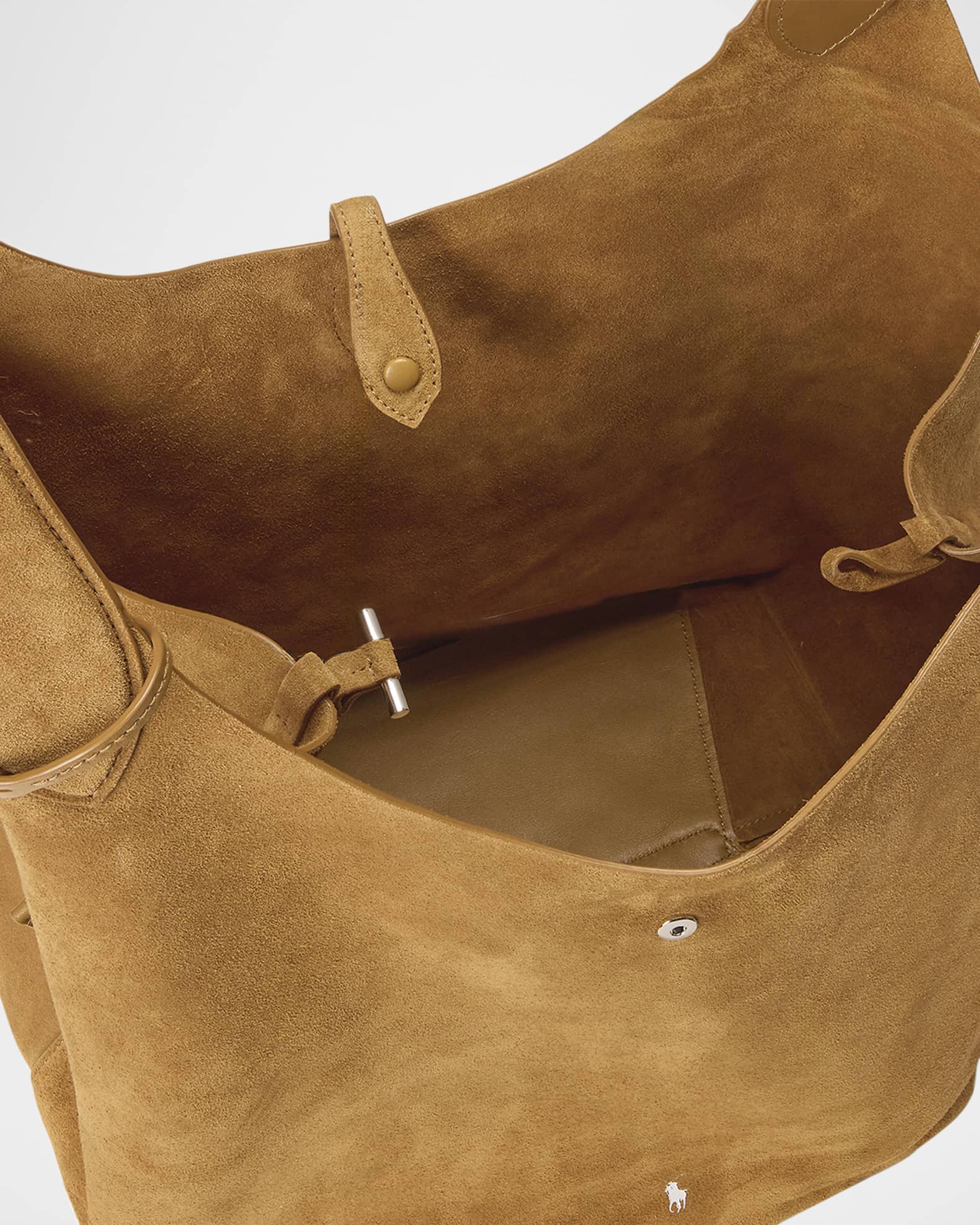 Polo Ralph Lauren Polo Play Suede Large Tote Bag | Neiman Marcus