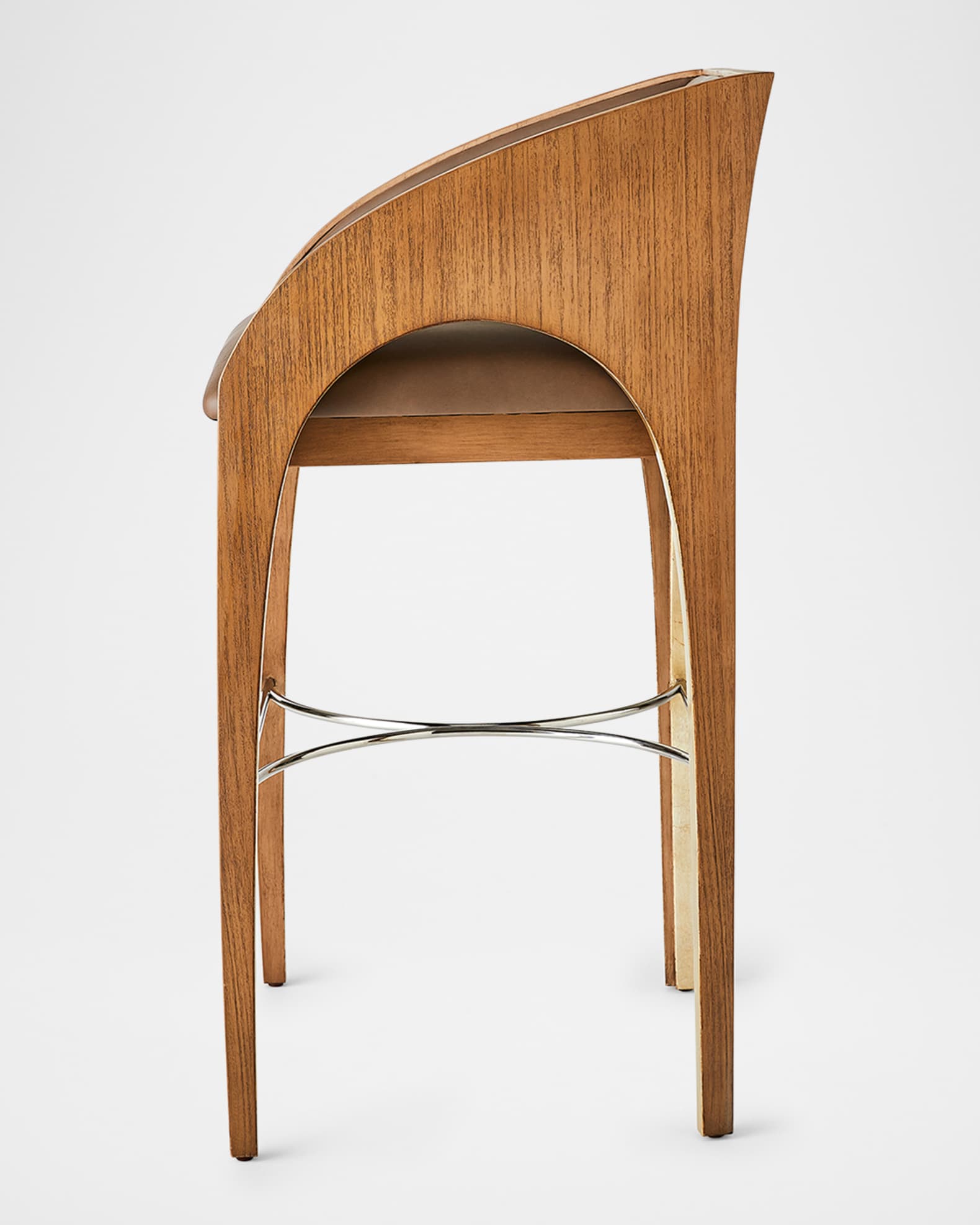 Arches Leather Barstool 32" 1