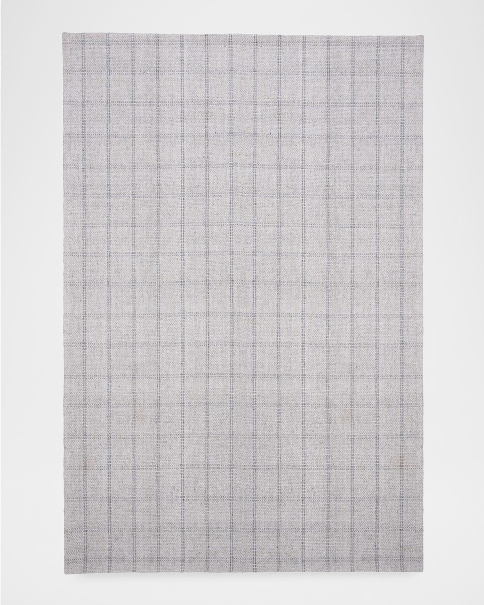 Tamworth Check Hand-Woven Rugs | Neiman Marcus