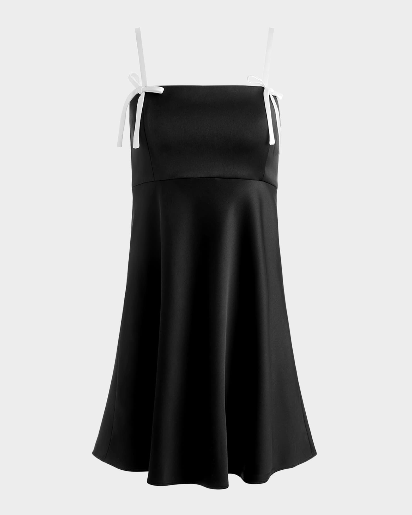 Alice+Olivia■Fallon Square Neck Babydoll Dress■ドレス Alice + Olivia Fallon Square Neck Babydoll Dress in Blue | Lyst