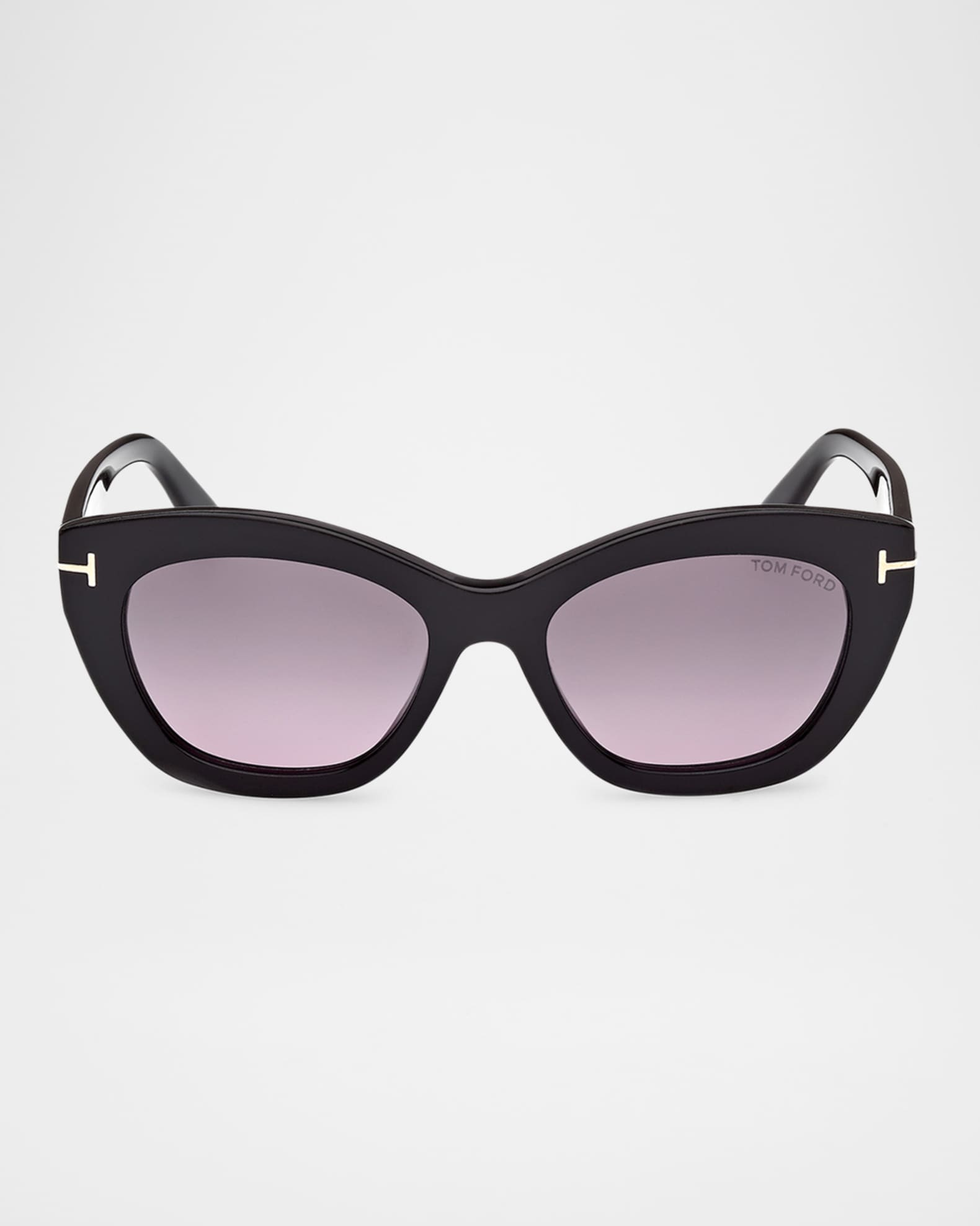 TOM FORD Linda-02 Polarized Acetate Cat-Eye Sunglasses | Neiman Marcus