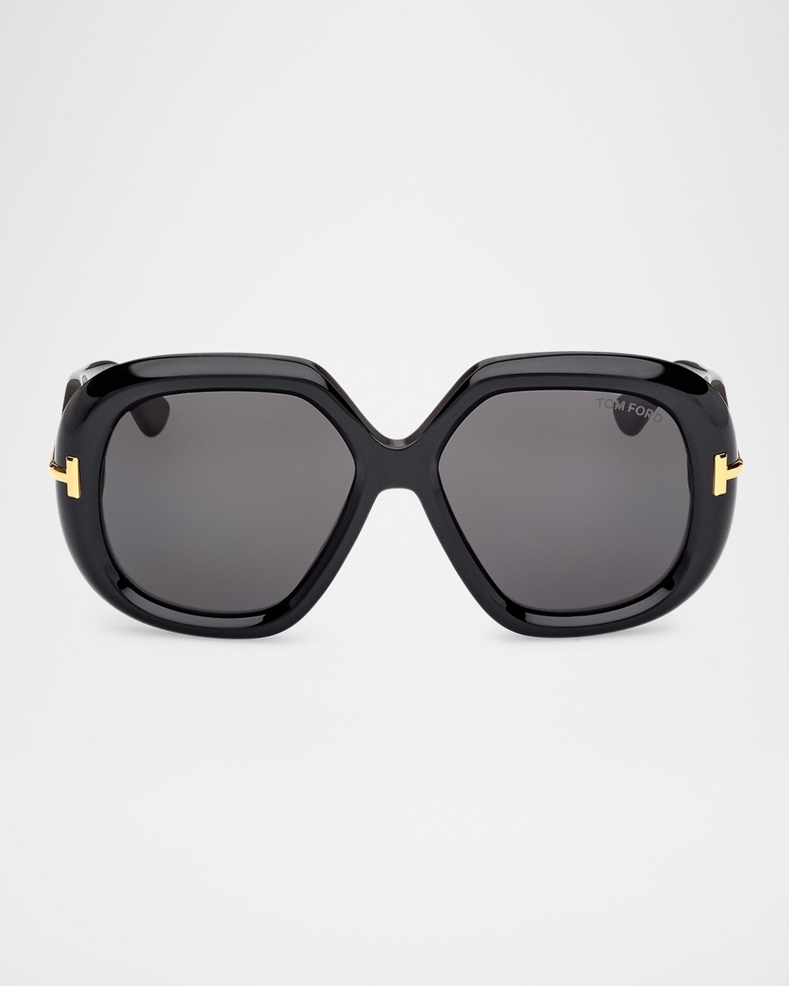 Tom Ford Womens Geometric Sunglasses (JB1469) TOM FORD Icon 56MM Geometric Sunglasses | Saks Fifth Avenue main image 2