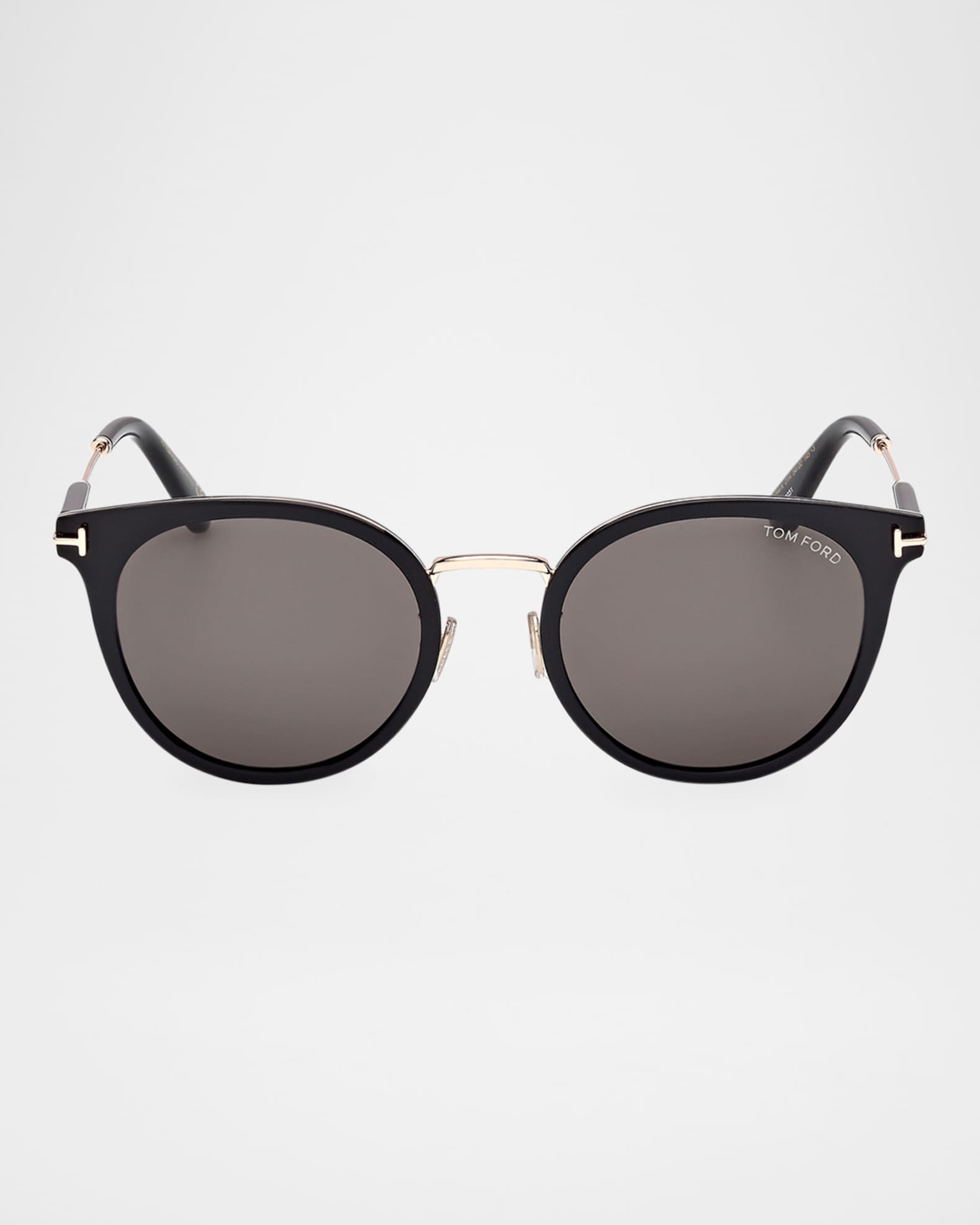 TOM FORD
ブラック マネークリップ カードケース Tom Ford Rectangular Sunglasses TF494 Frederik 53Y Blonde