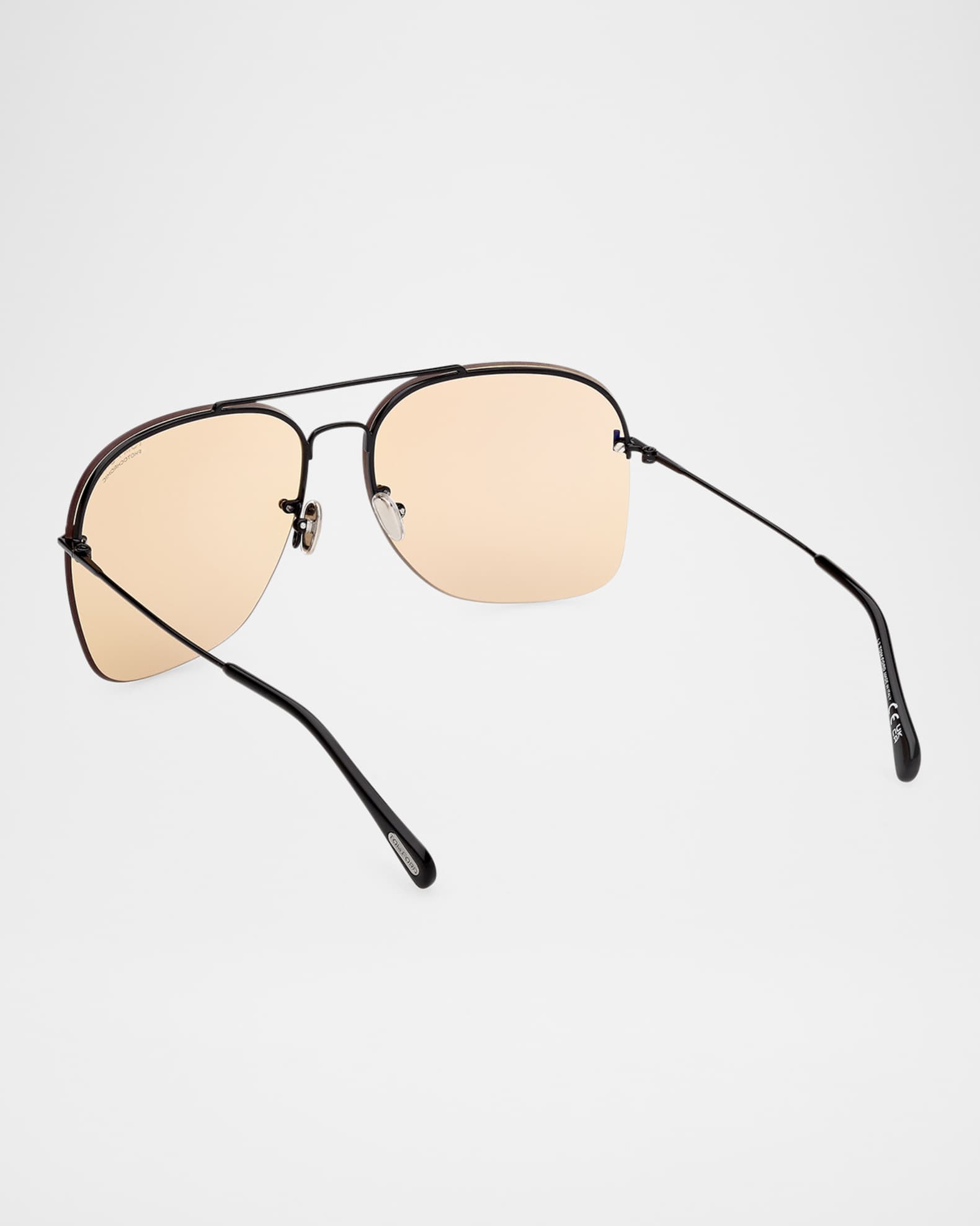 Men's Mackenzie-02 Metal Photochromic Aviator Sunglasses 1