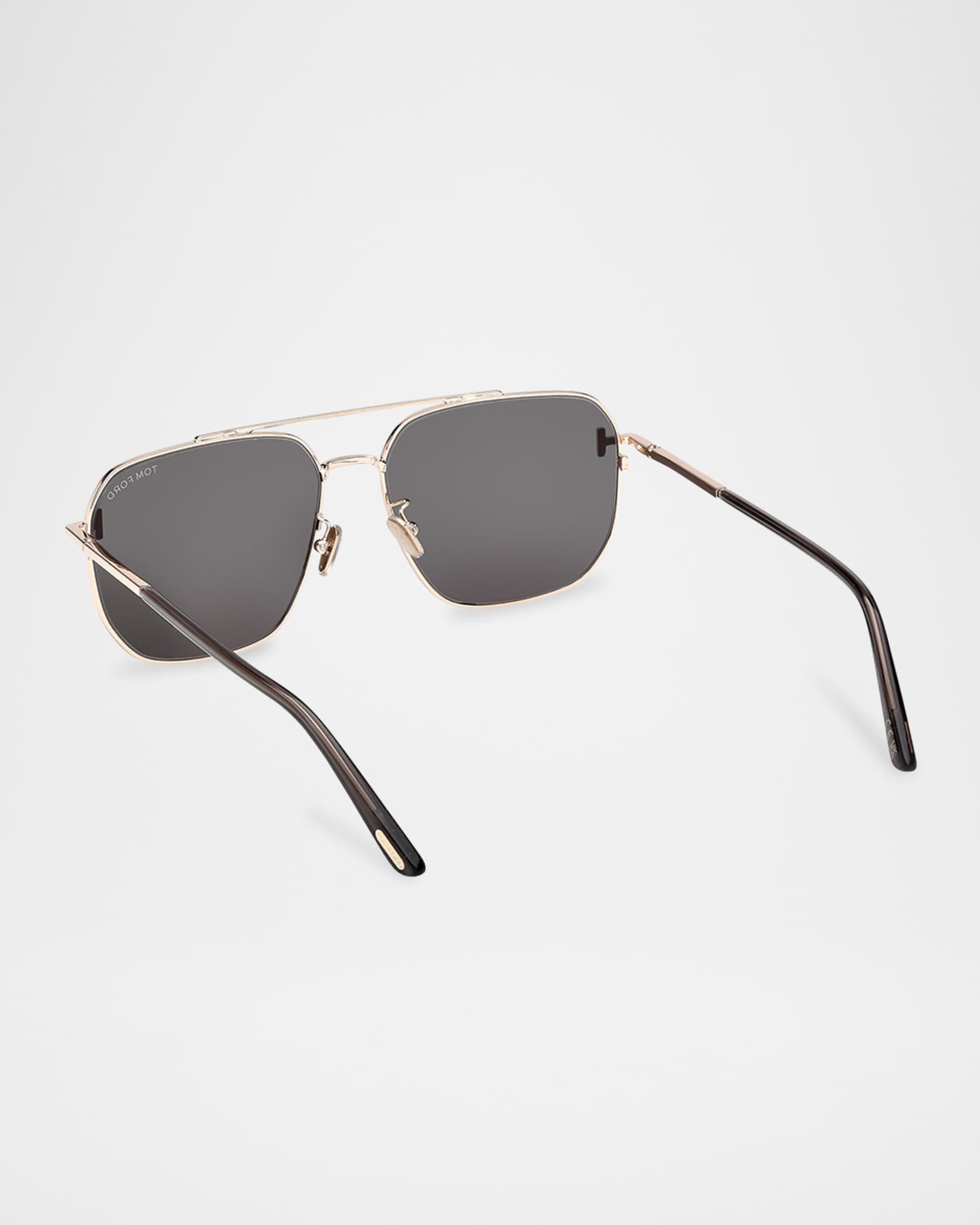 TOM FORD Men's FT1249-KM Metal Square Sunglasses | Neiman Marcus