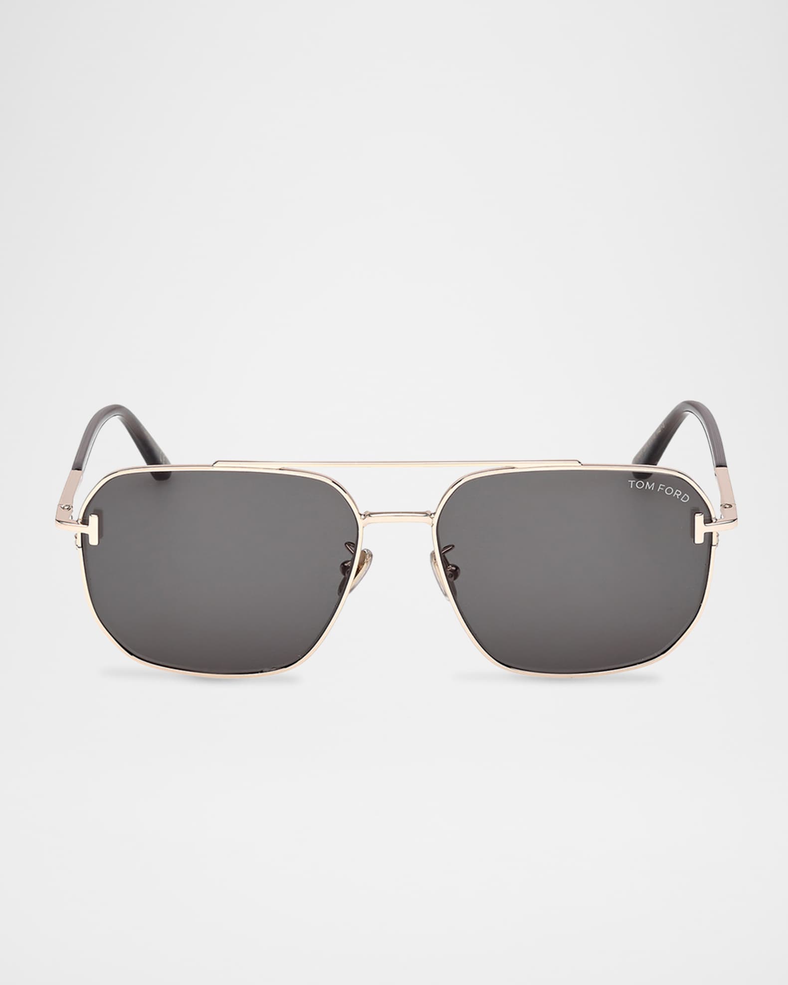 TOM FORD Men's FT1249-KM Metal Square Sunglasses | Neiman Marcus