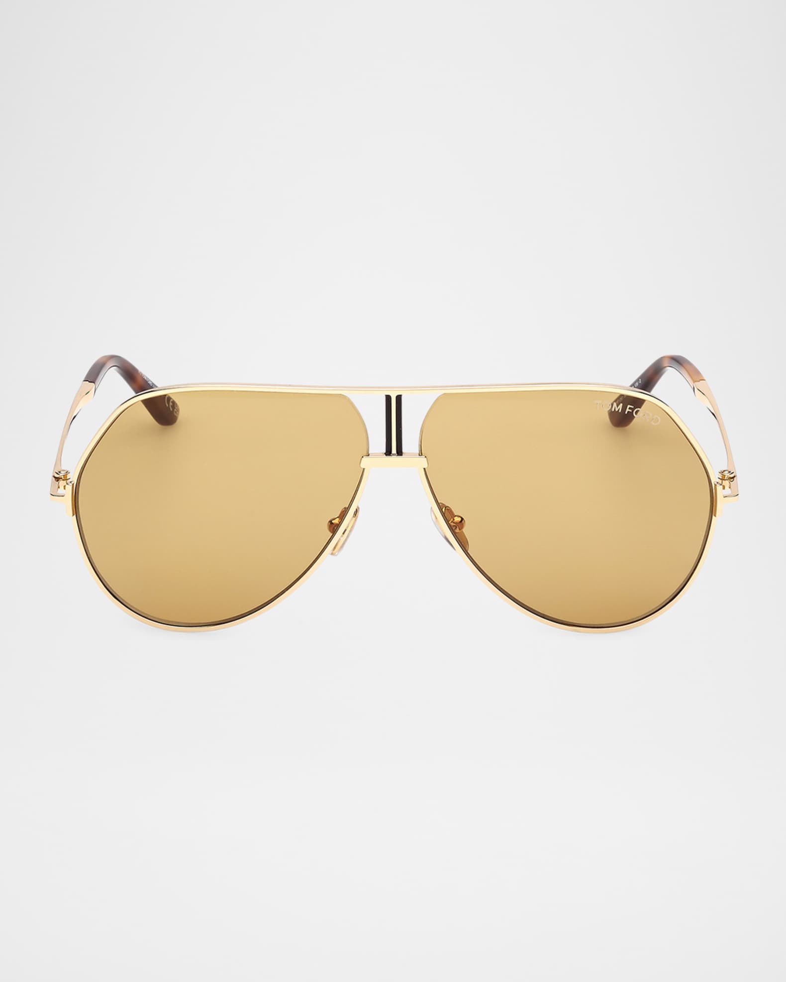 Men's Rickie-02 Metal Aviator Sunglasses 0