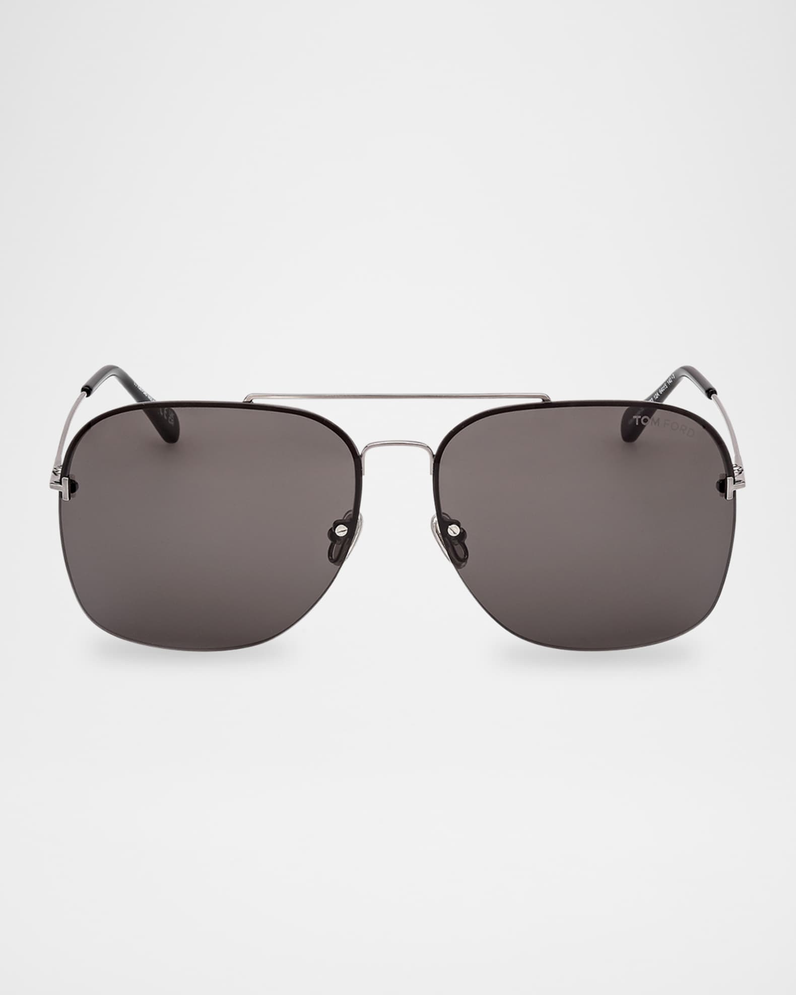 Men's Mackenzie-02 Metal Photochromic Aviator Sunglasses 0