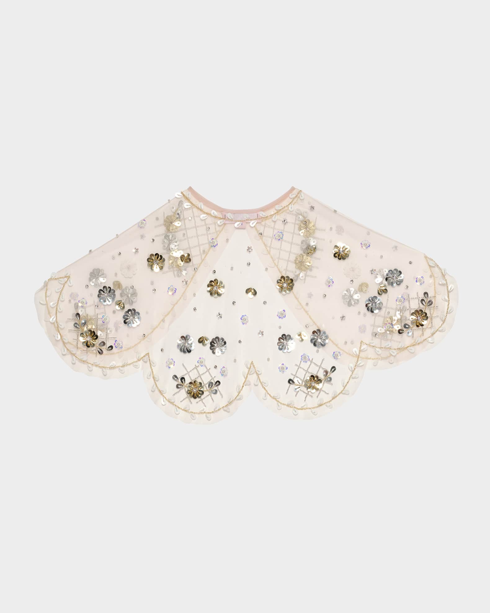 Girl's Golden Daisies Cape 1