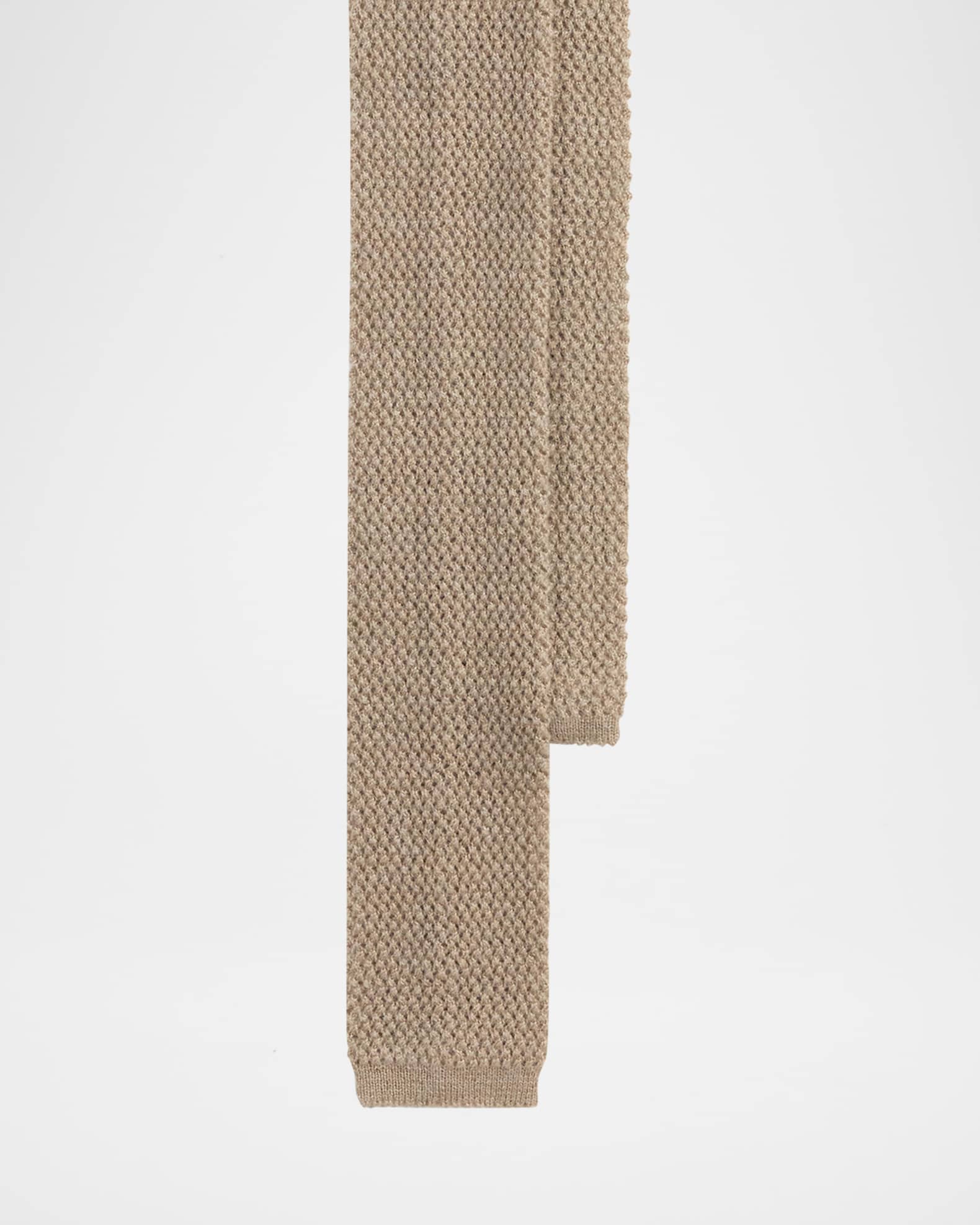 Men's Cashmere Knit Tie 0