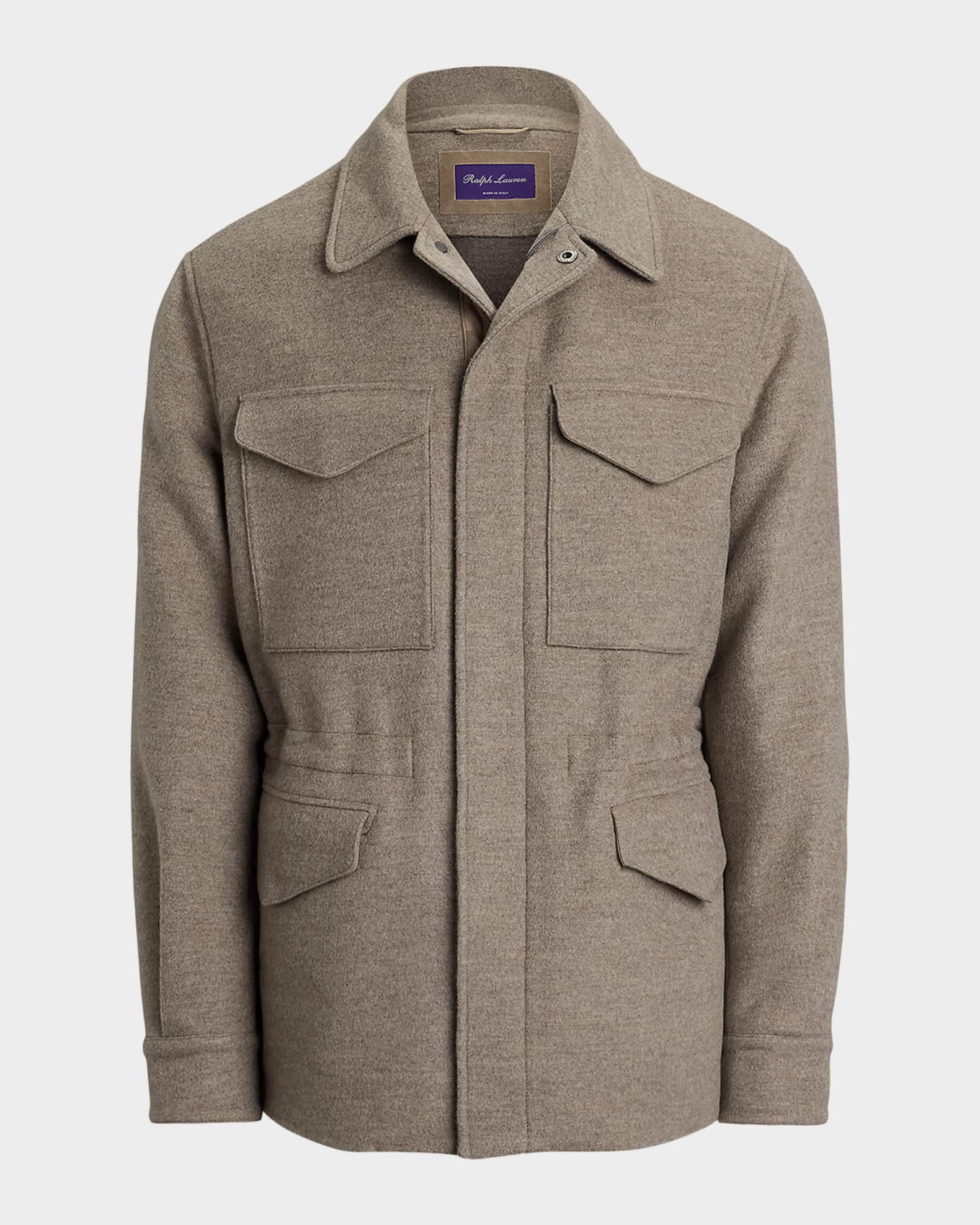 Men's Ripley Wool-Cashmere Four Pocket Jacket 0