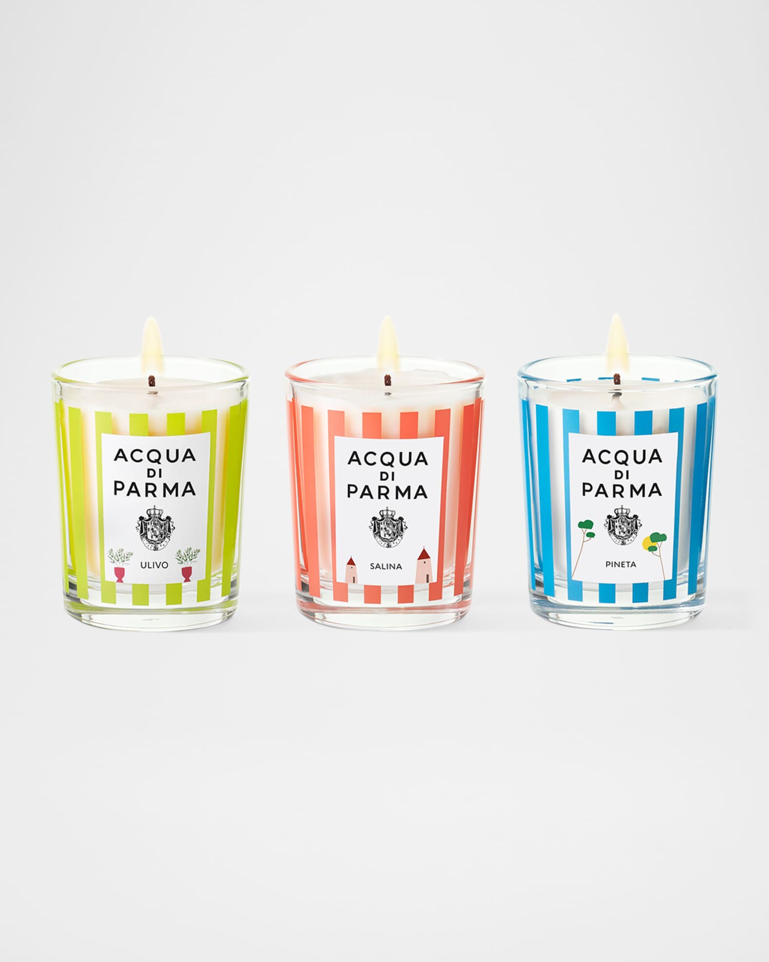 Summer Candle Trio Set, 3 x 2.47 oz.  0