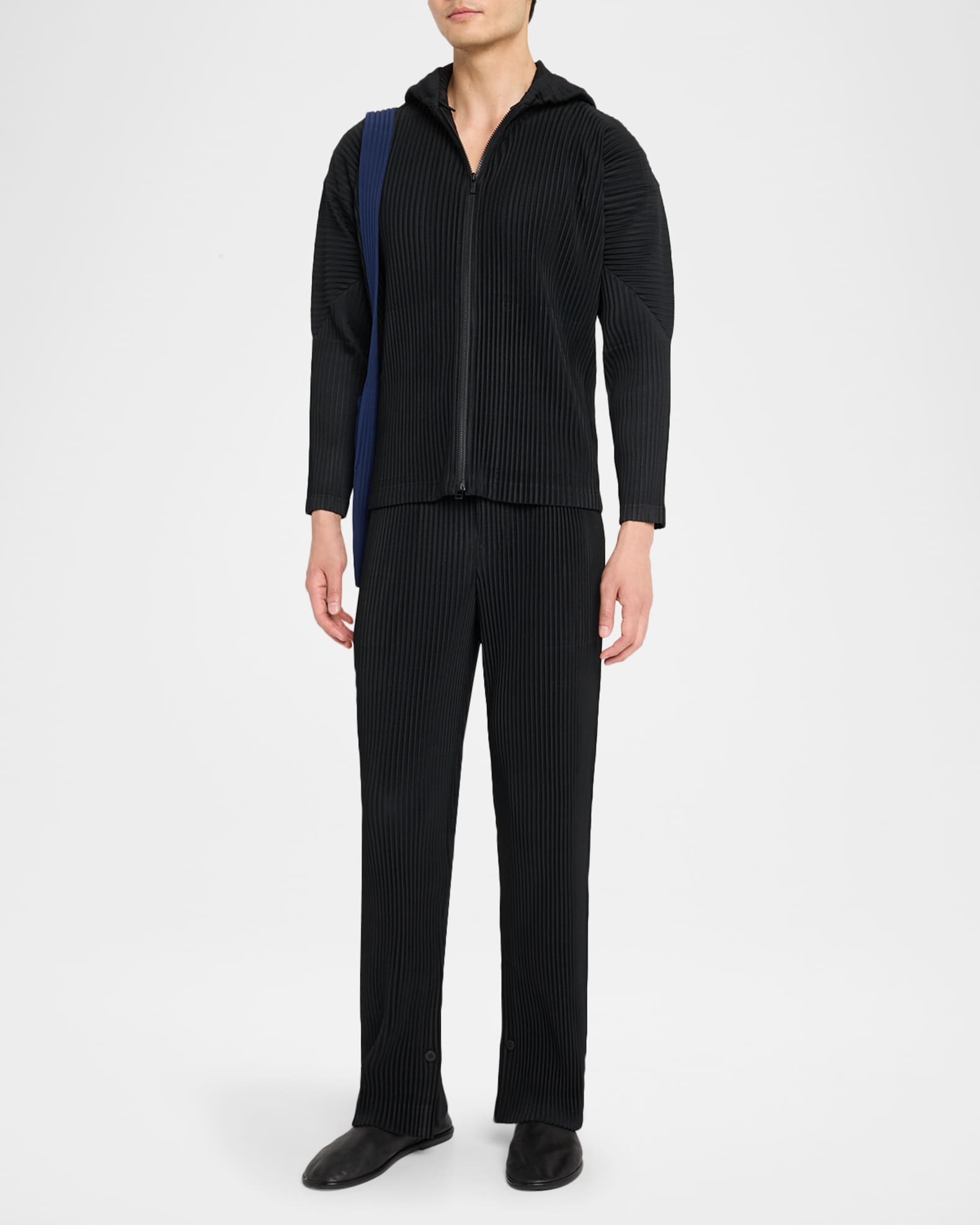 HOMME PLISSE MONTHLY COLOR ストレートパンツ Homme Plisse Issey Miyake Men's Monthly Color June Pants
