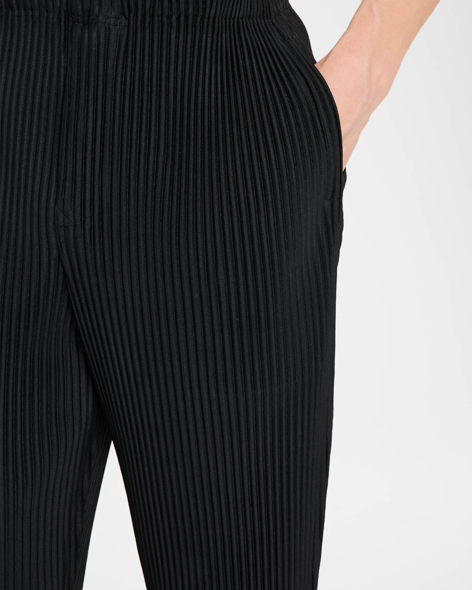 HOMME PLISSE MONTHLY COLOR ストレートパンツ Homme Plisse Issey Miyake Men's Monthly Color June Pants