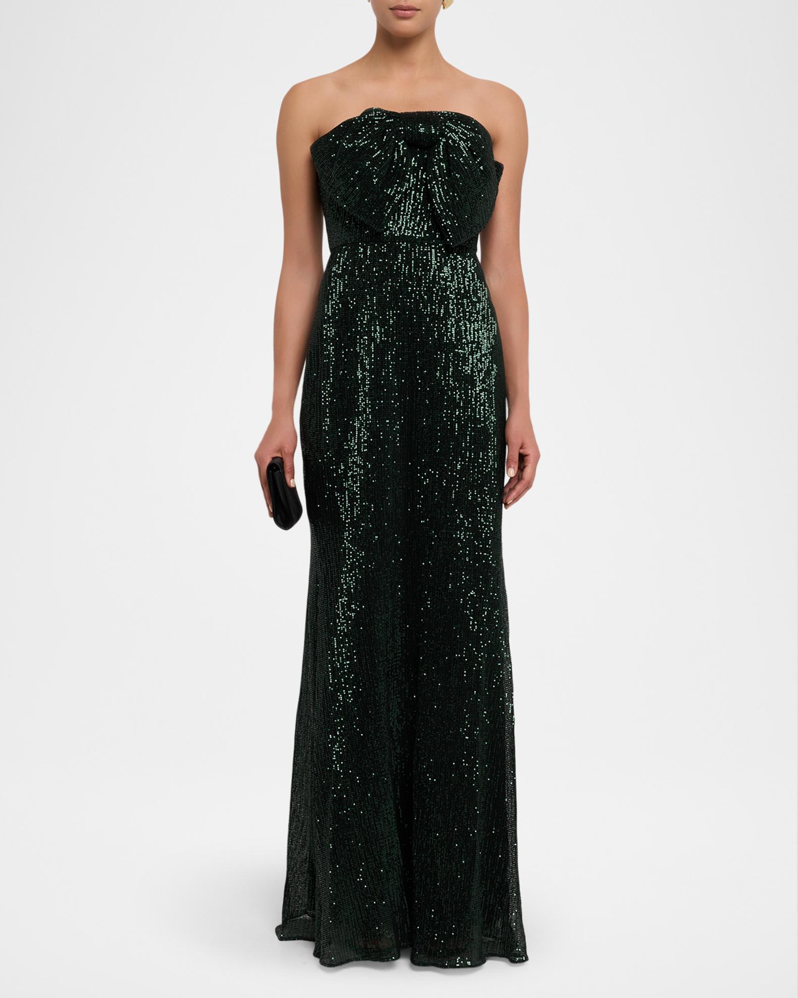 badgley mischka sequin dress Women's V-Neck Midi-Dress - Gunmetal Product Features This floor Belle Badgley Mischka Rose Gold