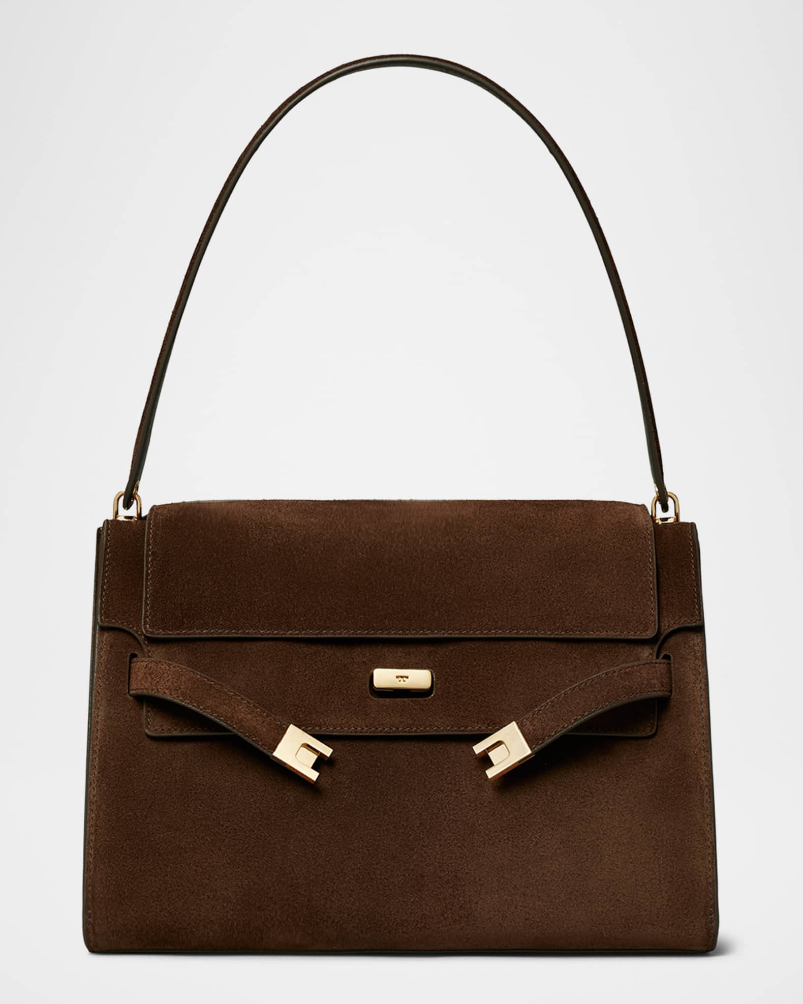 Large Suede Shoulder Bag 0