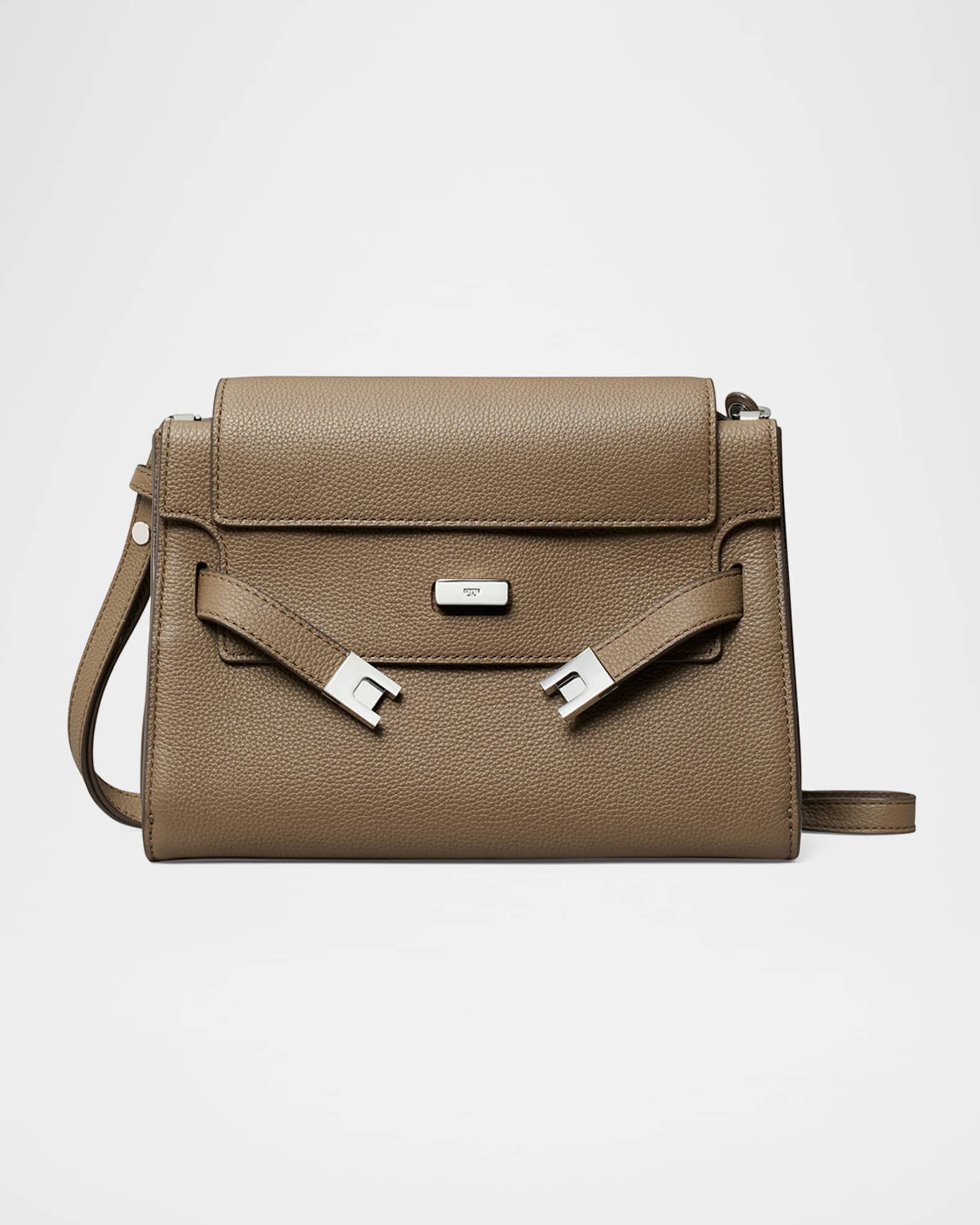 Grain Leather Shoulder Bag 0