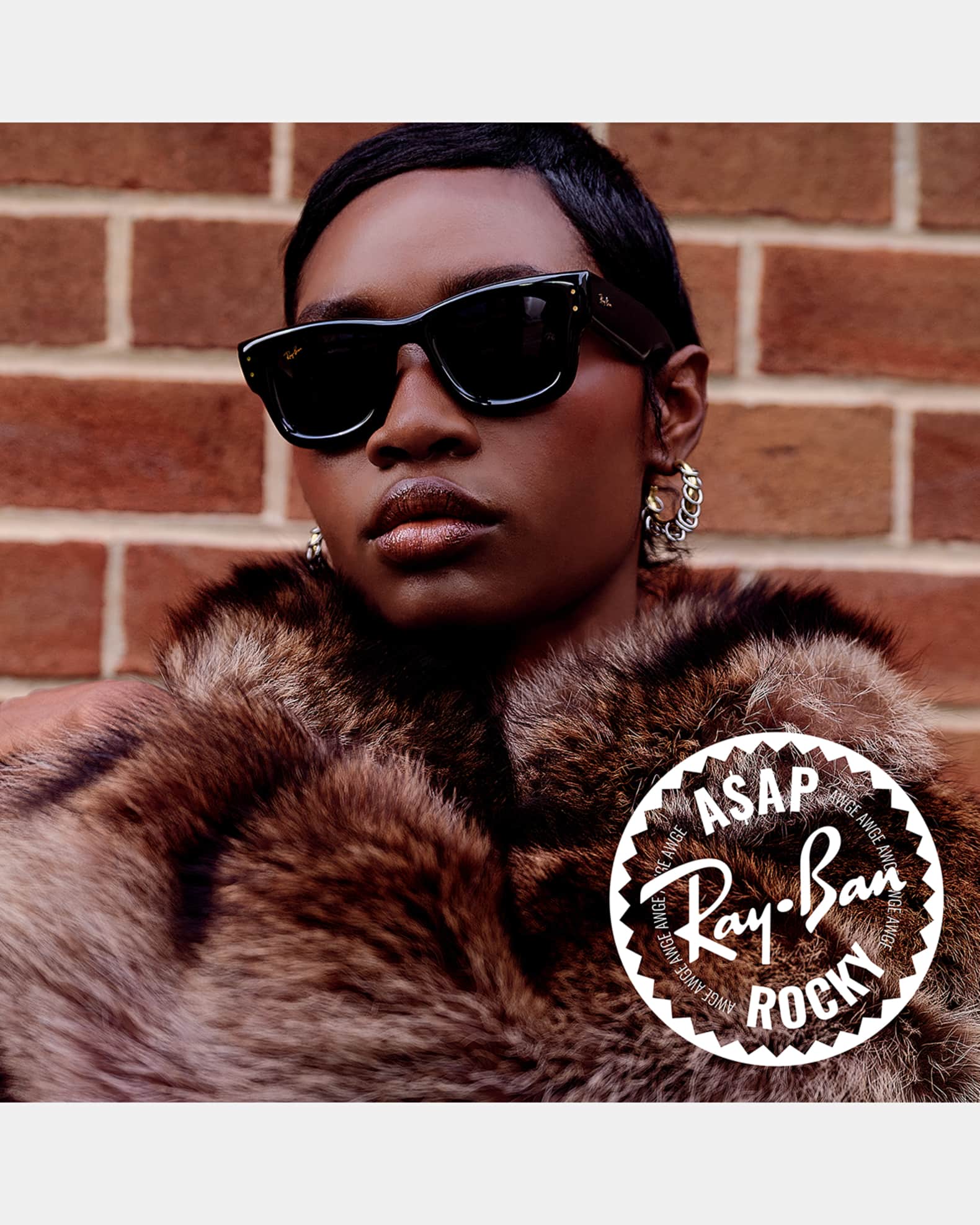 Ray-Ban RB4940 Wayfarer Puffer A$AP ROCKY Square Sunglasses