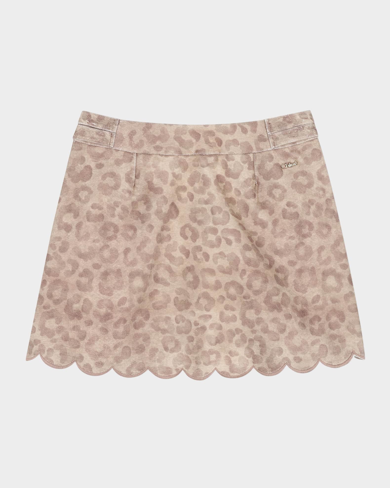 Watermelon Animal Print Flare Mini Skirt - M main image 1