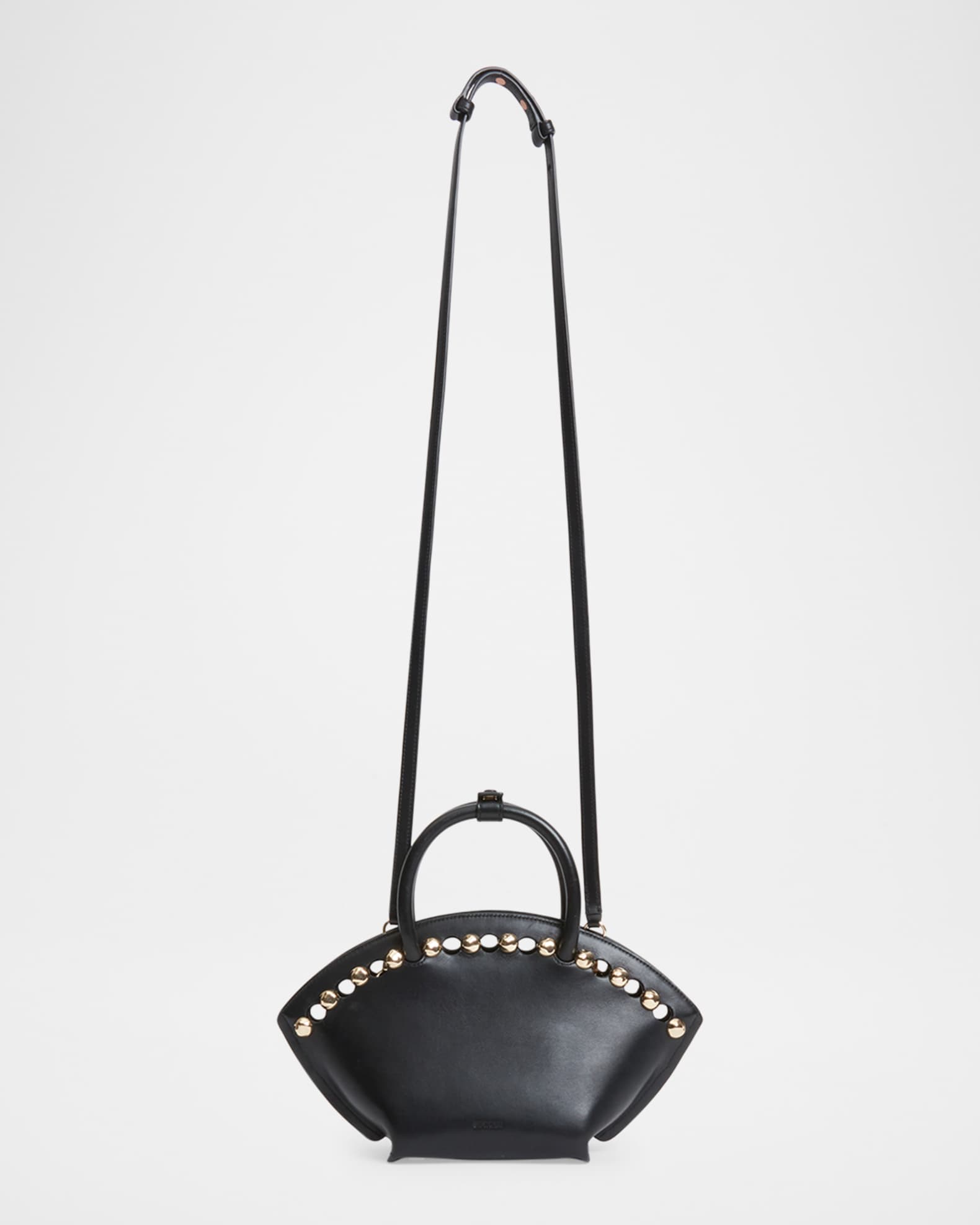 Amaya Small Studded Leather Tote Bag 0
