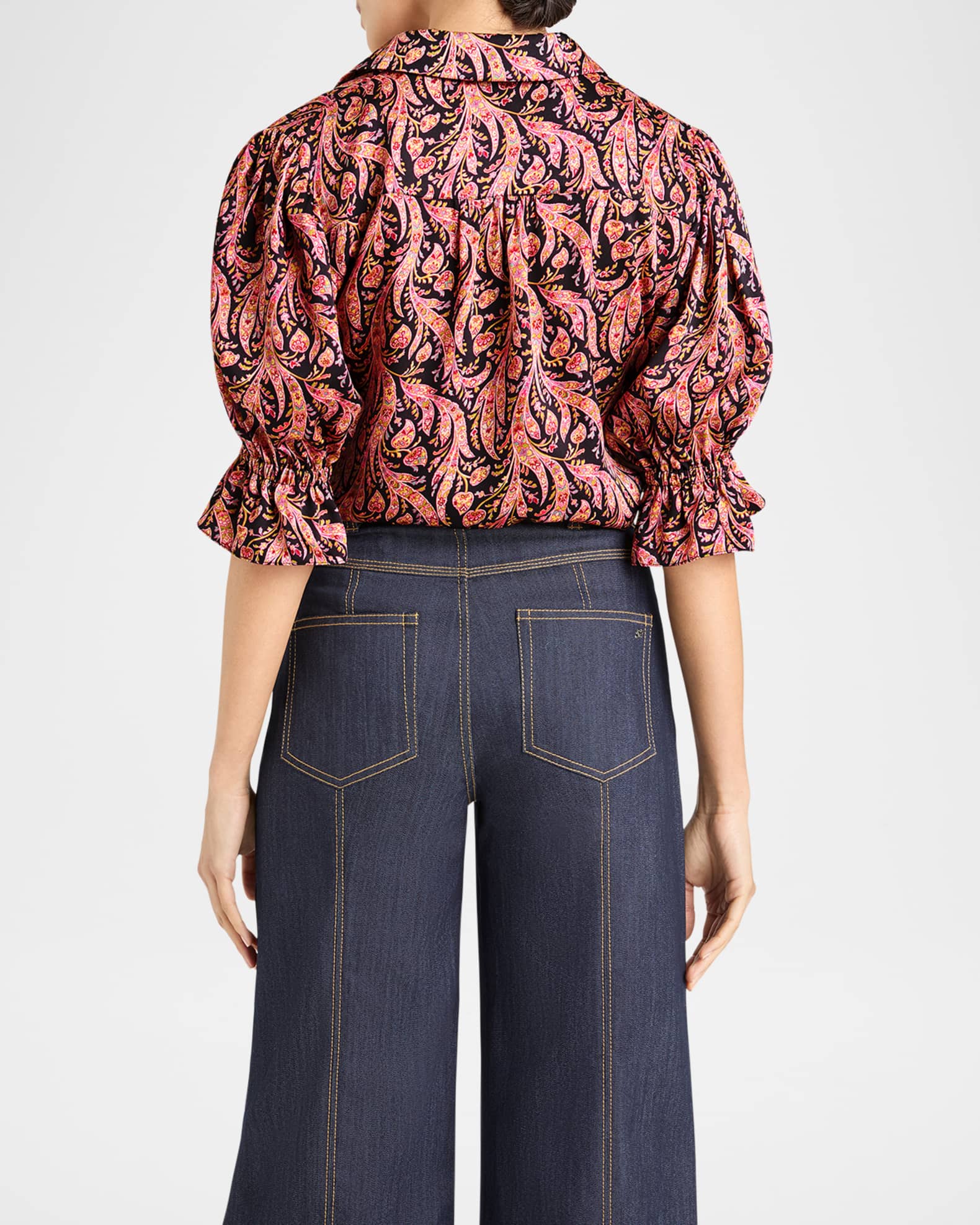Fiona Charming Paisley Blouse 1