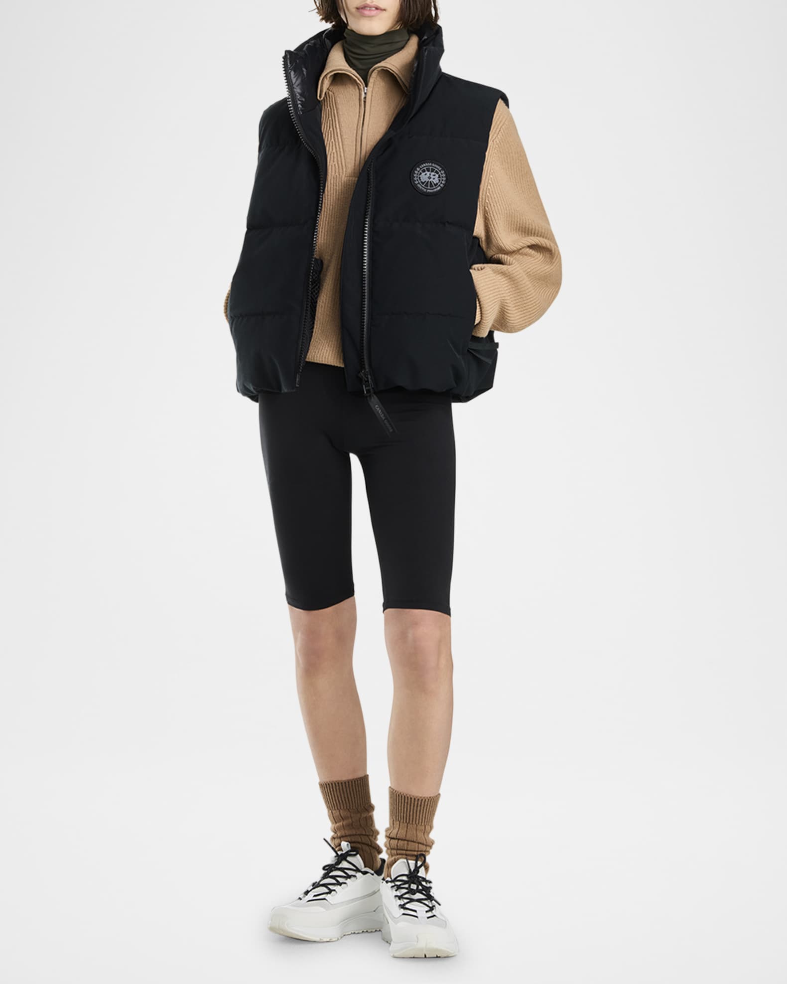Canada Goose Grandview Cropped Down Vest | Neiman Marcus