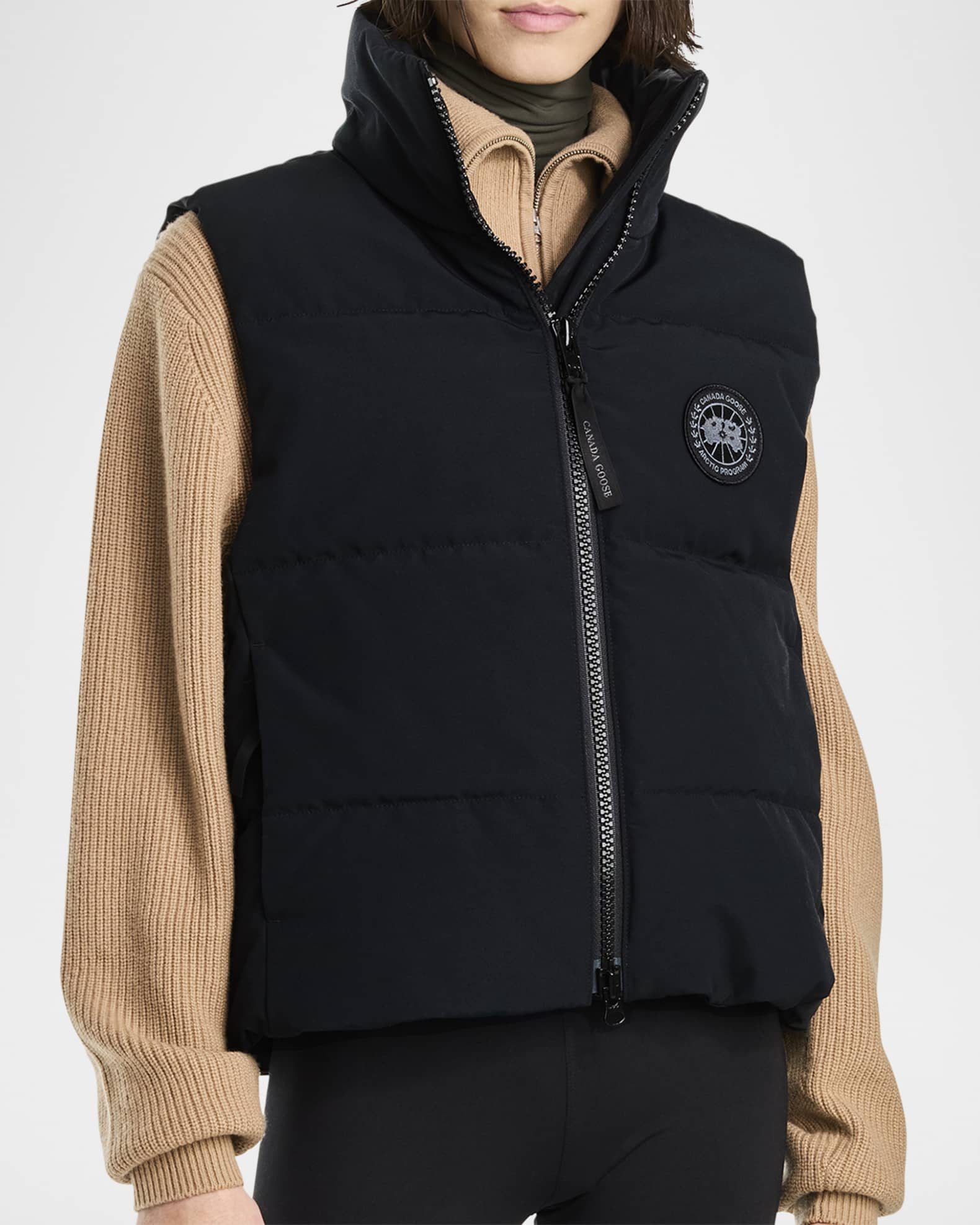 Canada Goose Grandview Cropped Down Vest | Neiman Marcus