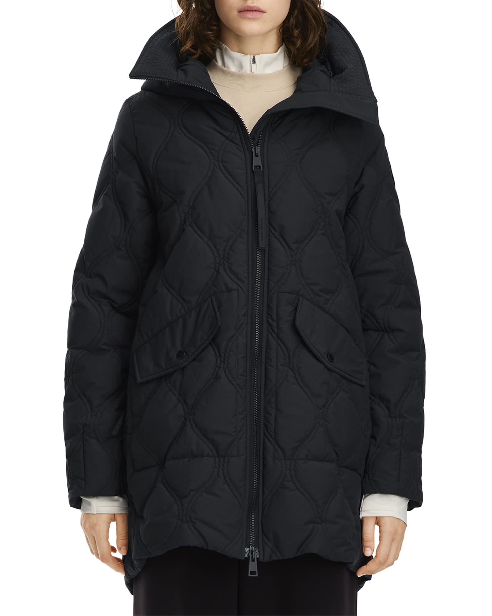 Canada Goose Alessia Hooded Down Quilted Coat | Neiman Marcus