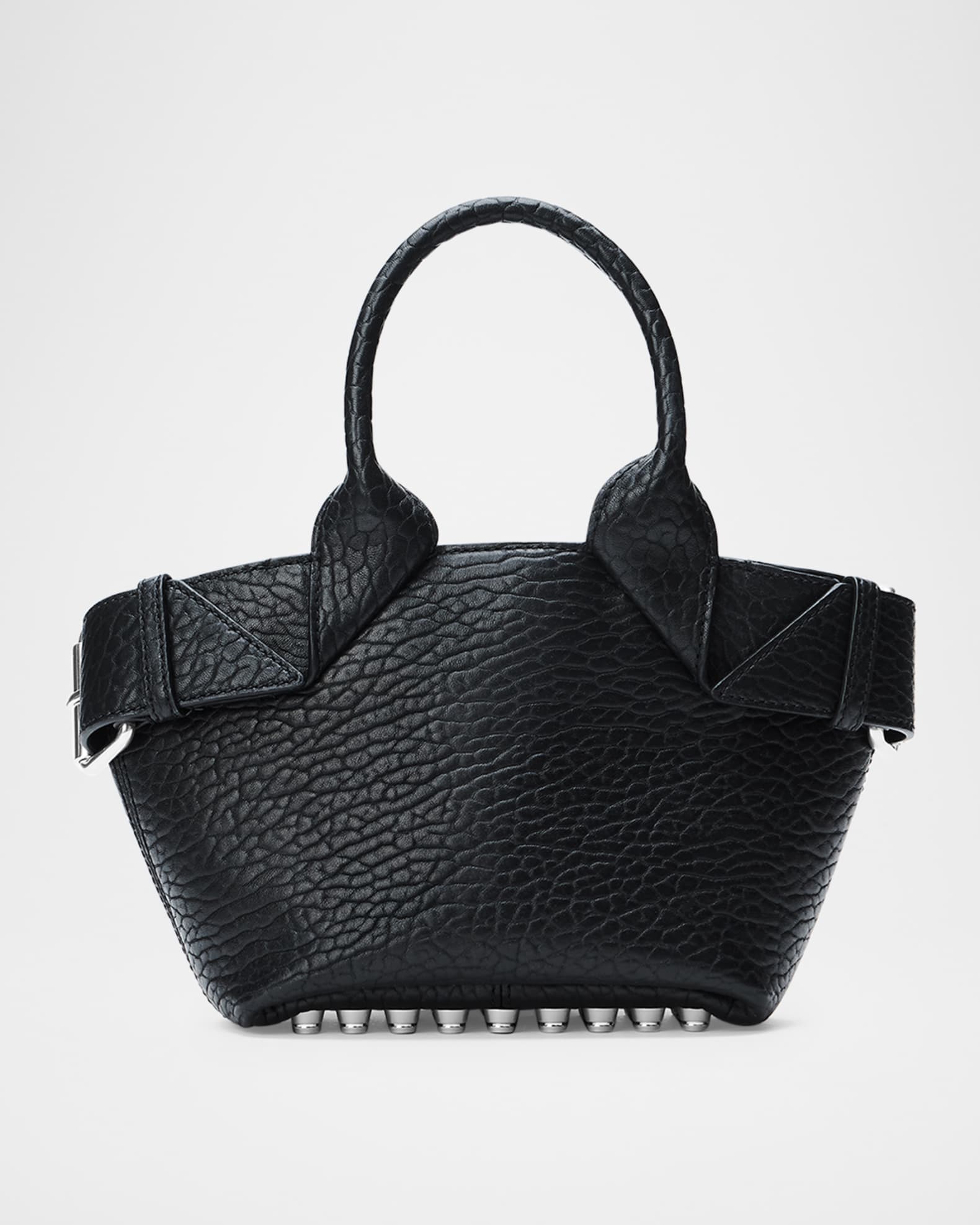 ★関税込み★【Alexander Wang】Rhett ラージレザートートバッグ Alexander Wang Rhett Small Studded Leather Tote Bag | Neiman