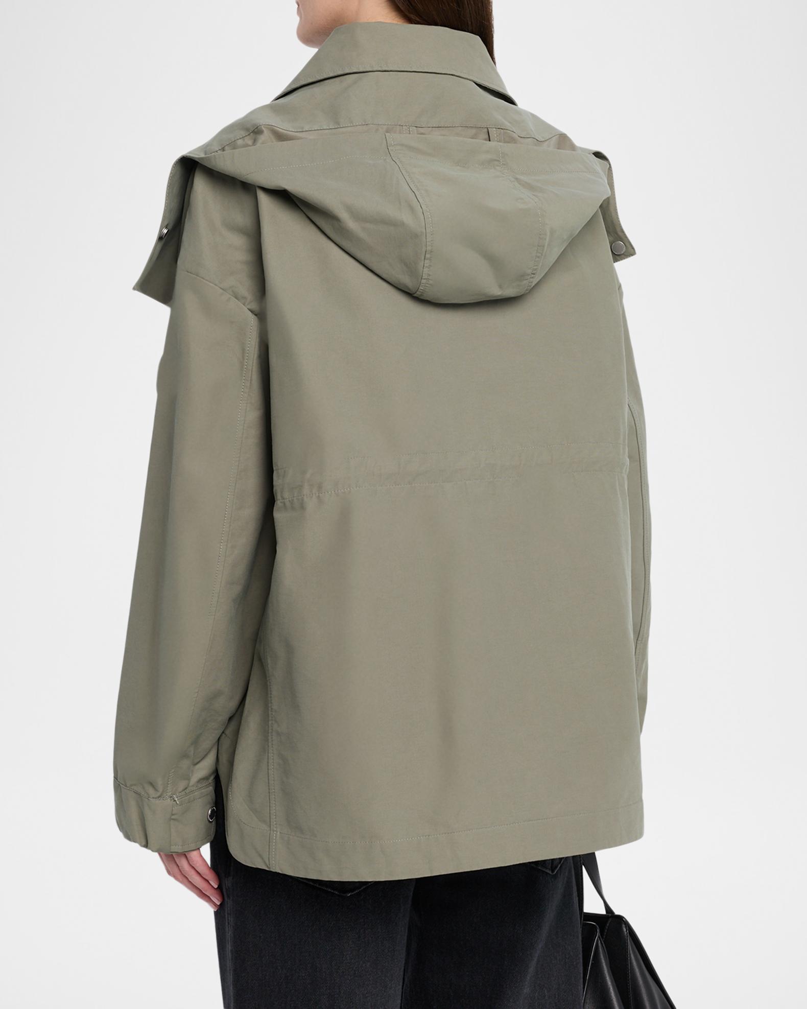 Canada Goose Olivine Oversized Jacket with Removable Hood | Neiman 