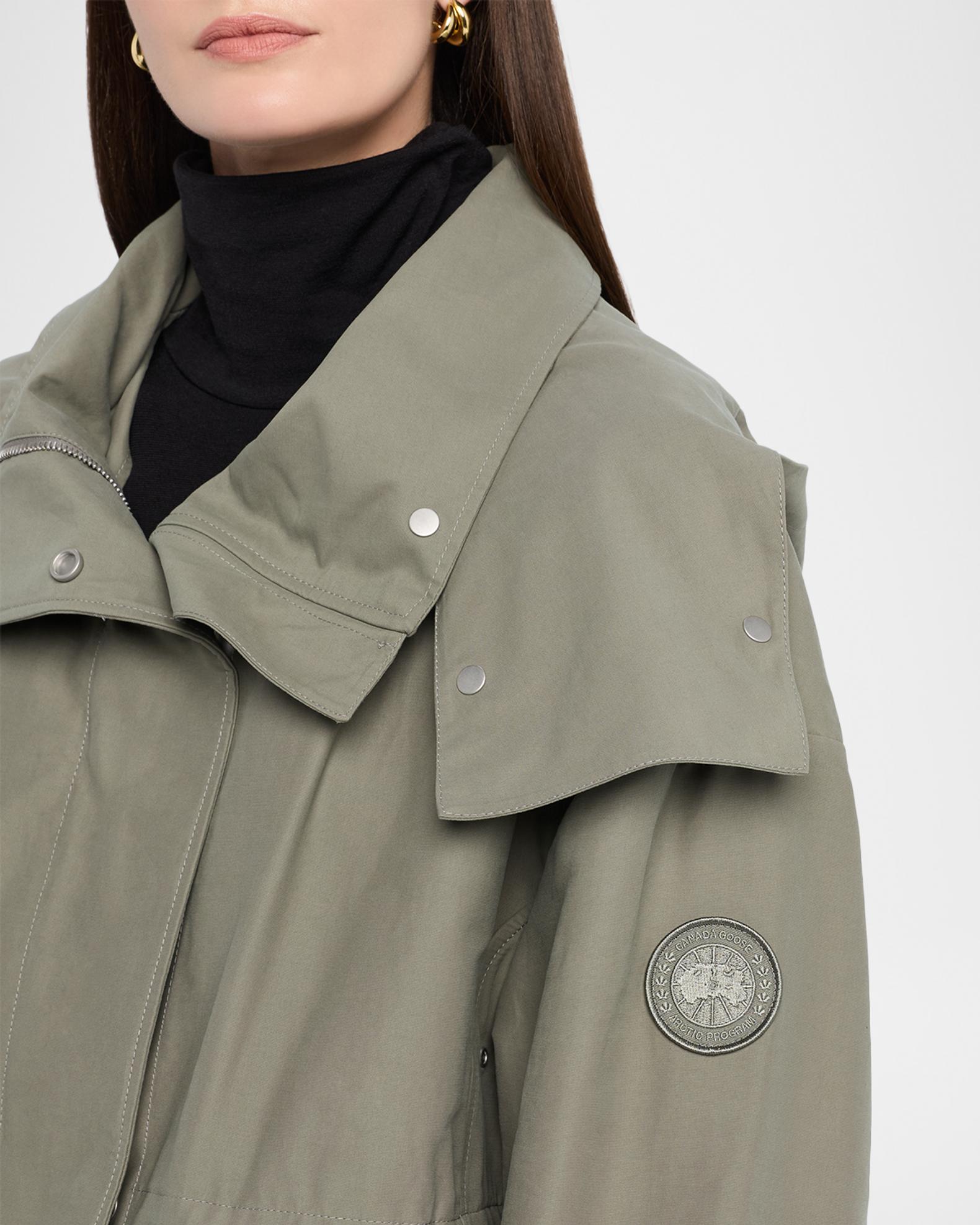 Canada Goose Olivine Oversized Jacket with Removable Hood | Neiman