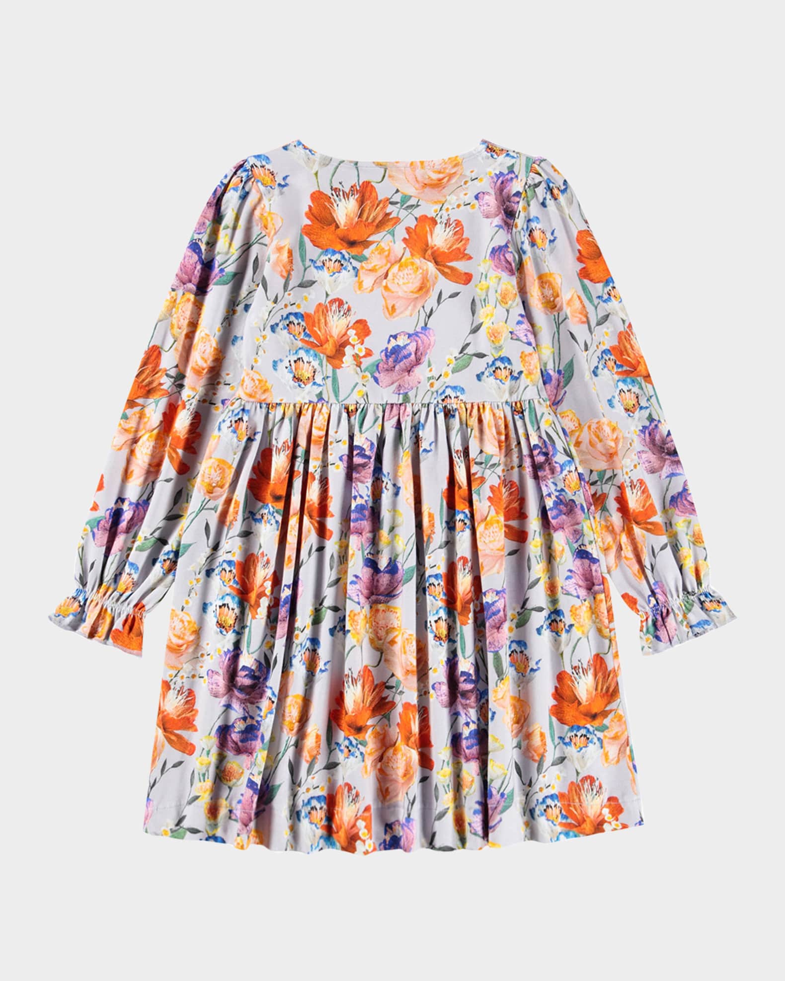 Girl's Camie Floral Cotton Dress, Size 7-10 1