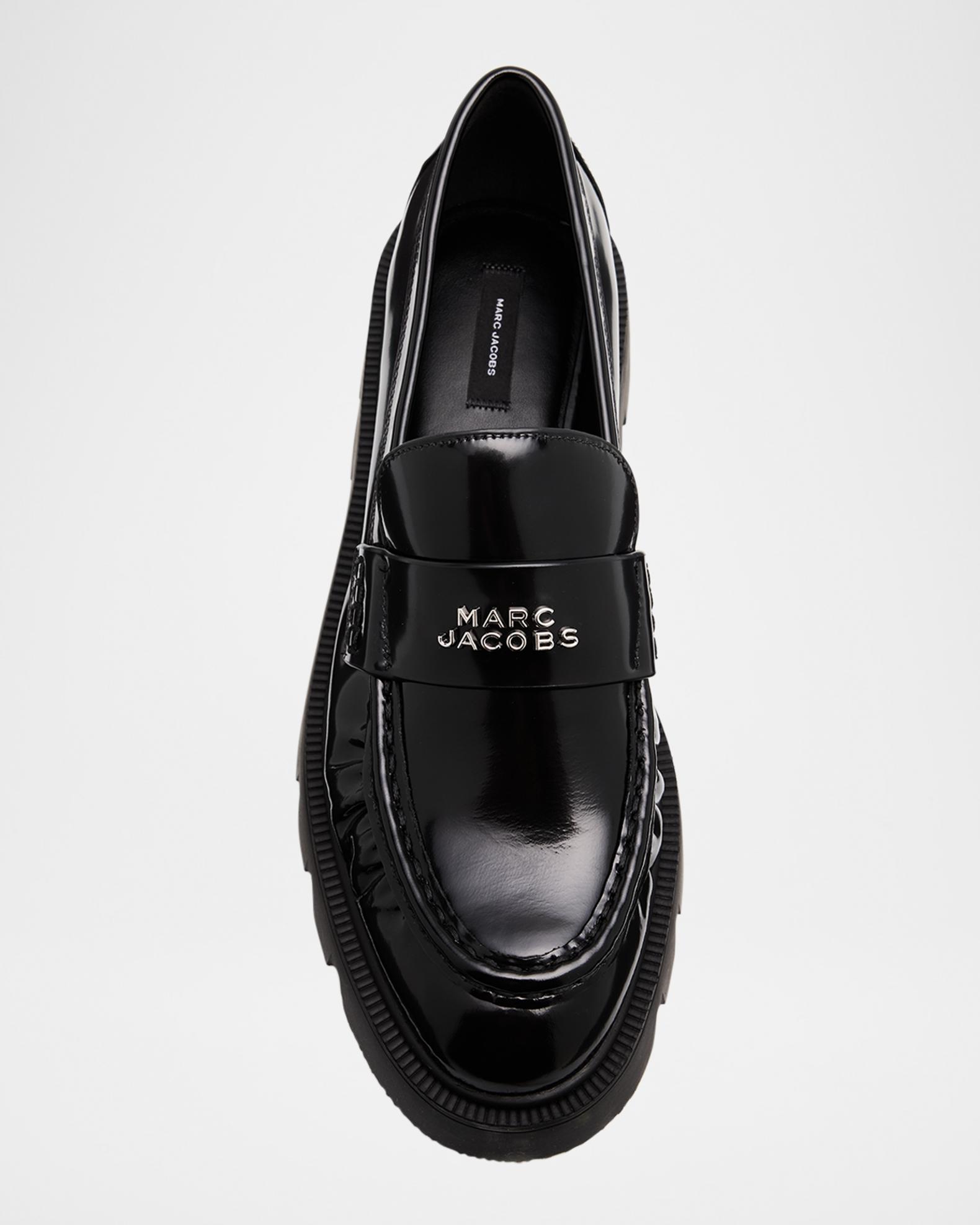 Marc Jacobs The Frankie Spazzalato Leather Loafers | Neiman Marcus