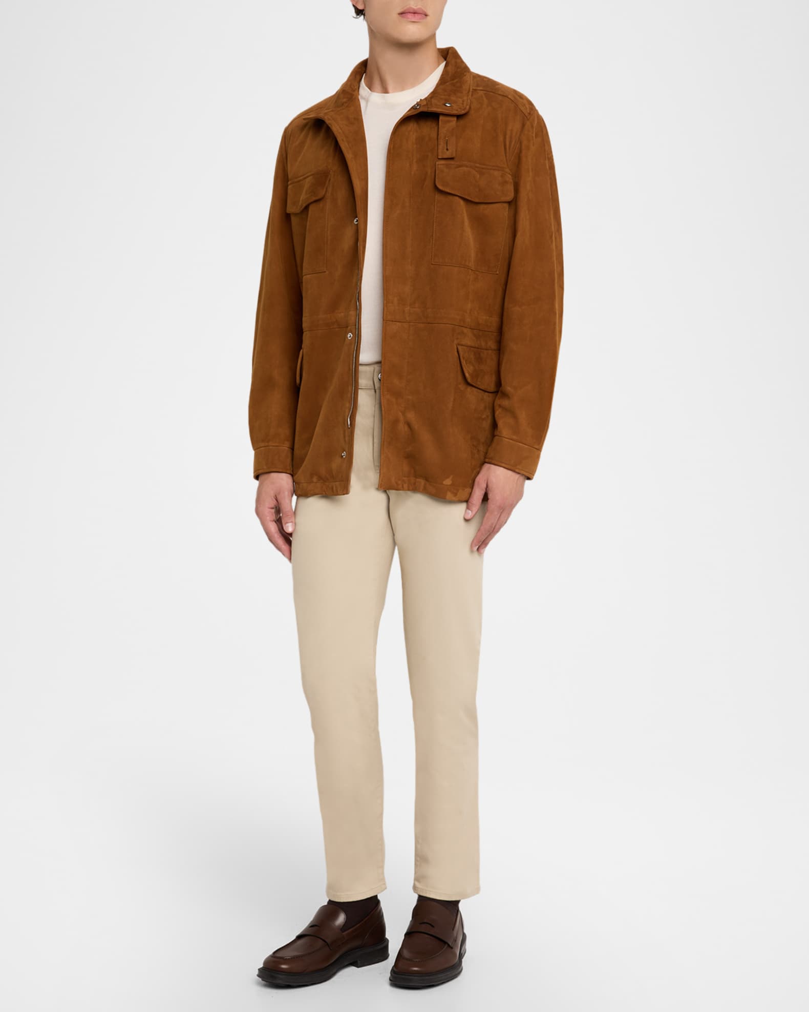 Men's Quarona Slim Five-Pocket Trousers 1